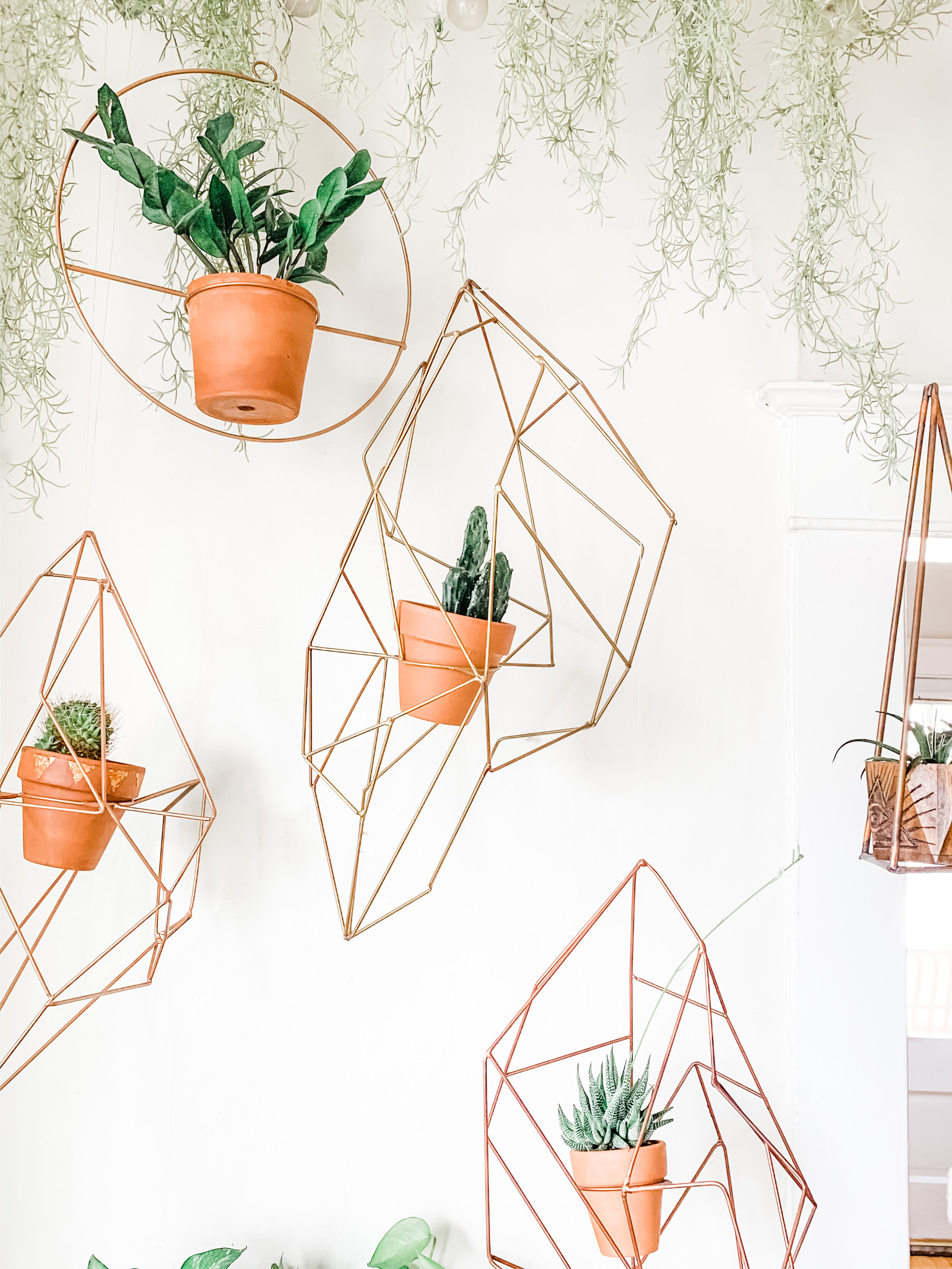 Crystal Geometric Planters