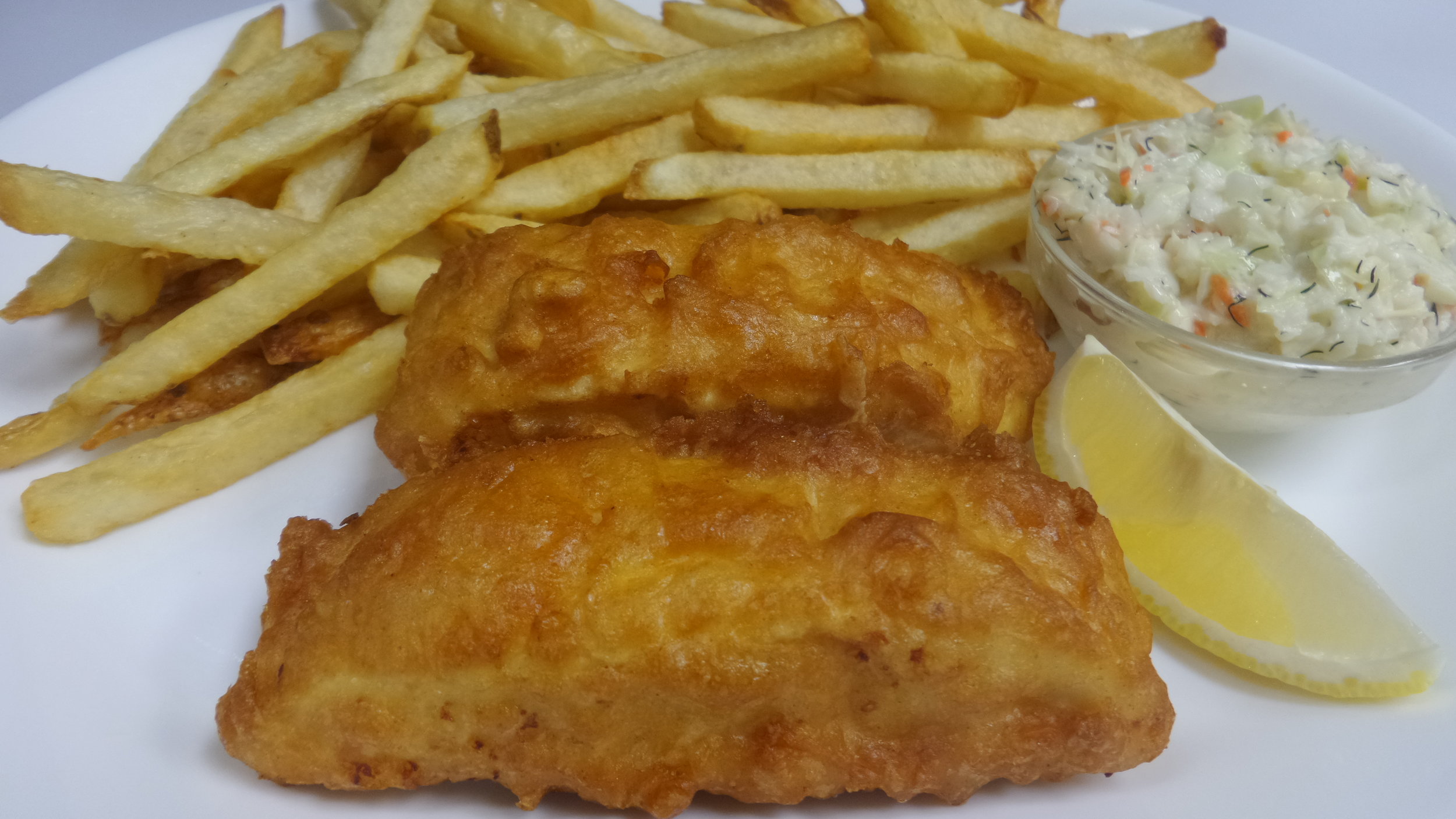 2 Pcs Halibut and Chips