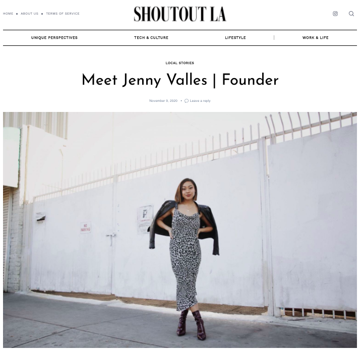 Shoutout LA: Meet Jenny Valles