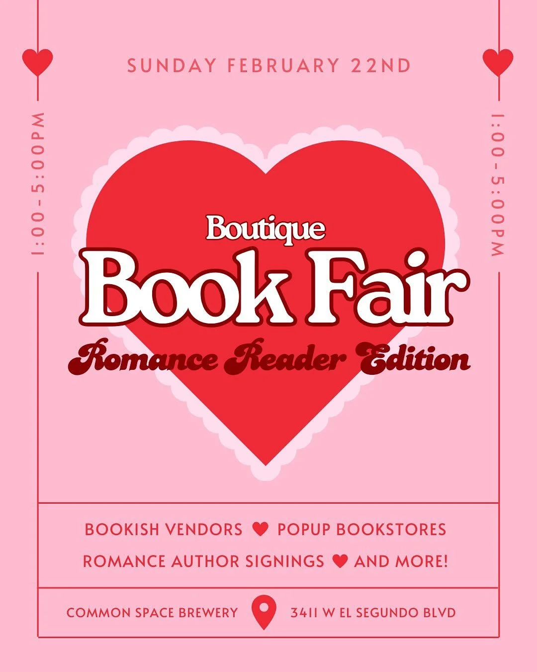 Boutique Book Fair: Romance Reader Edition 2026