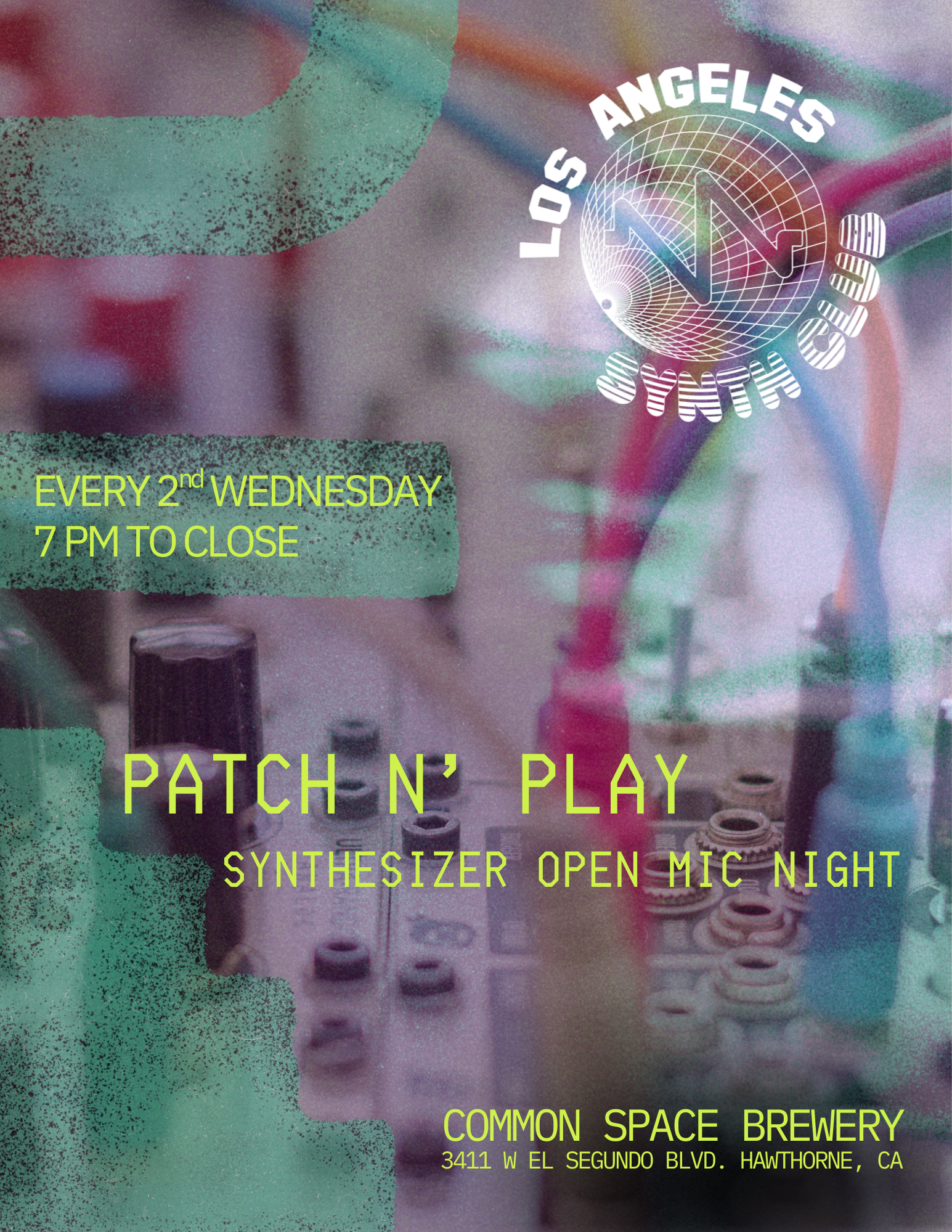 Patch n' Play Synthesizer Open Mic Night