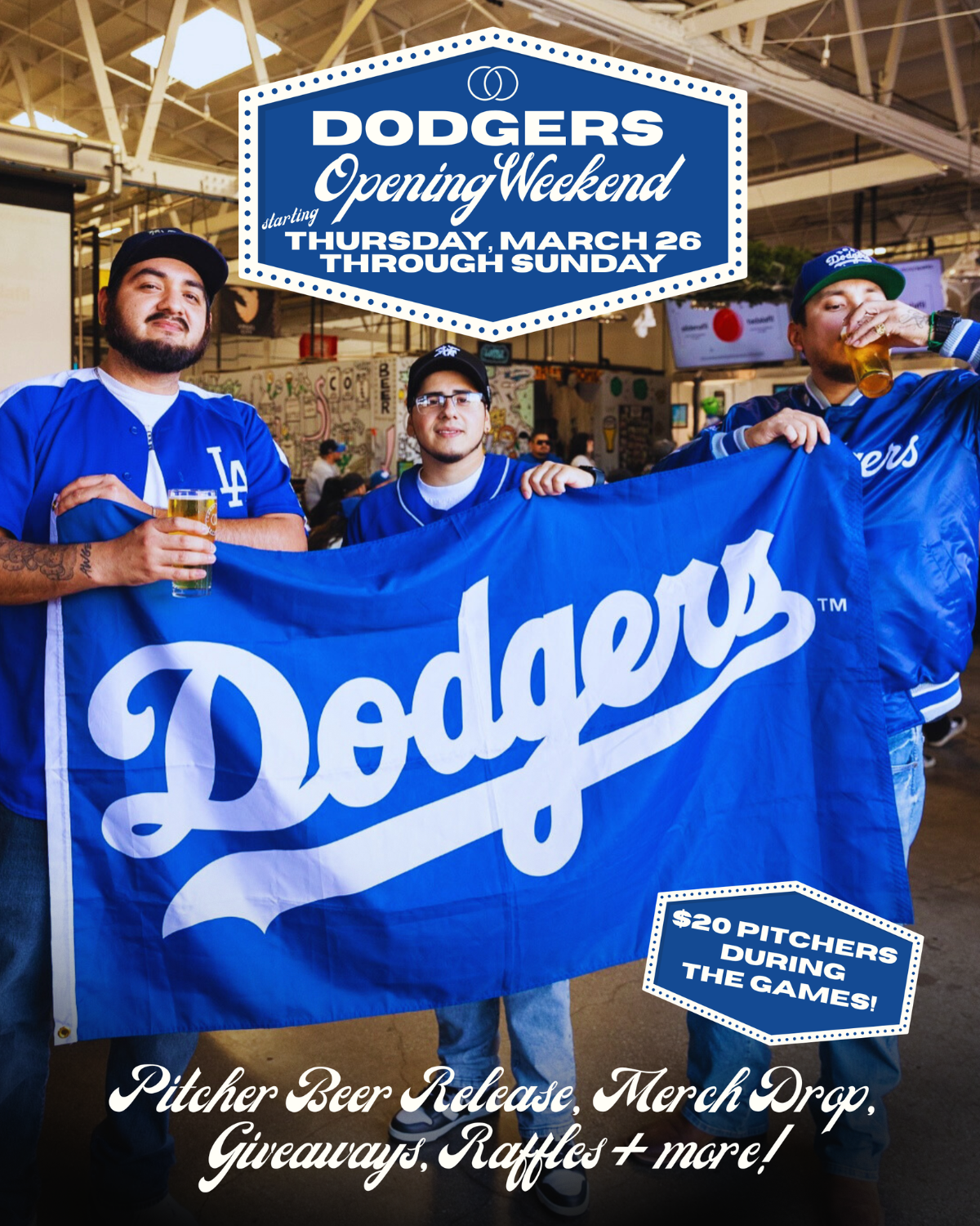 Dodgers Opening Weekend!