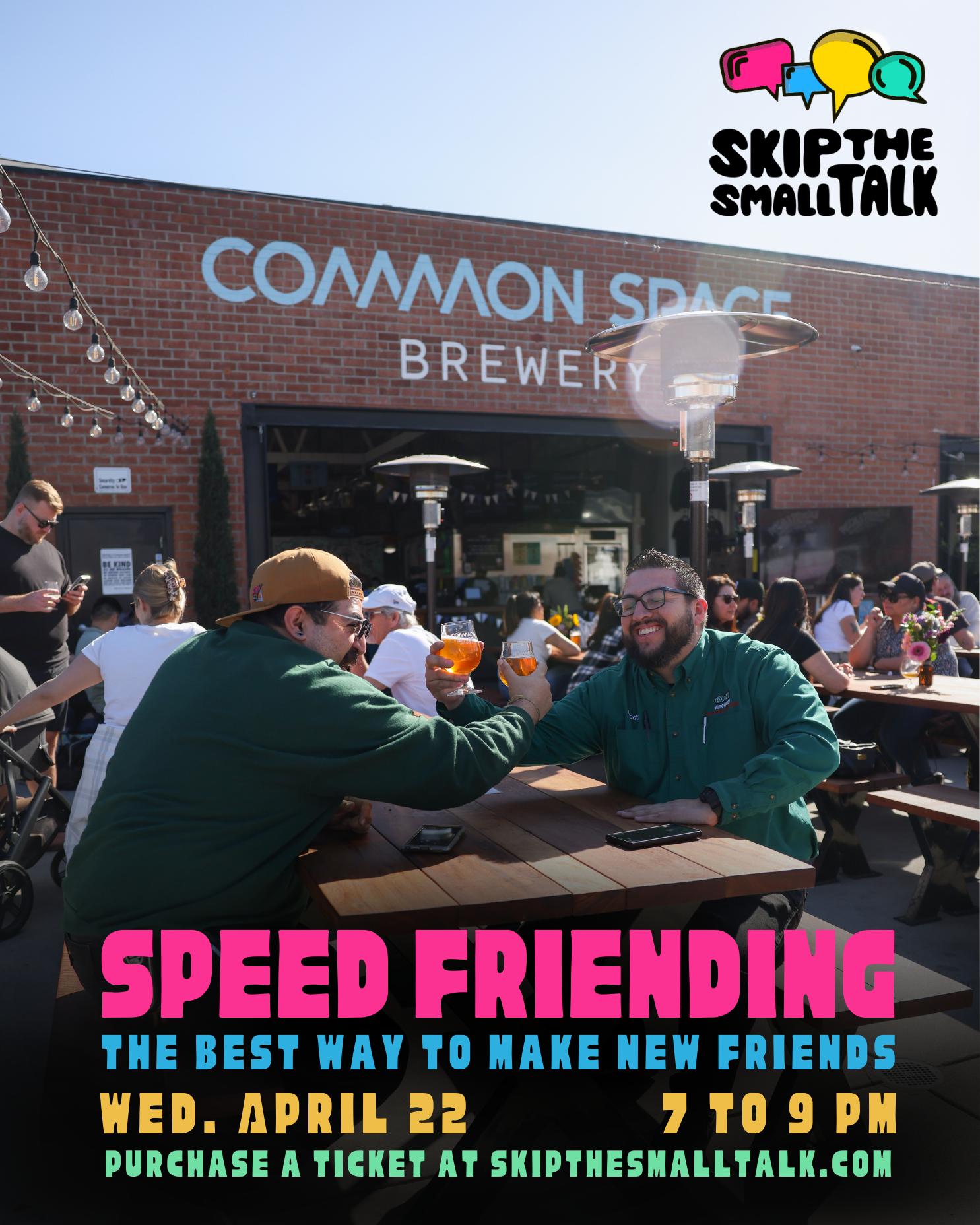 Speed Friending with Skip the Small Talk