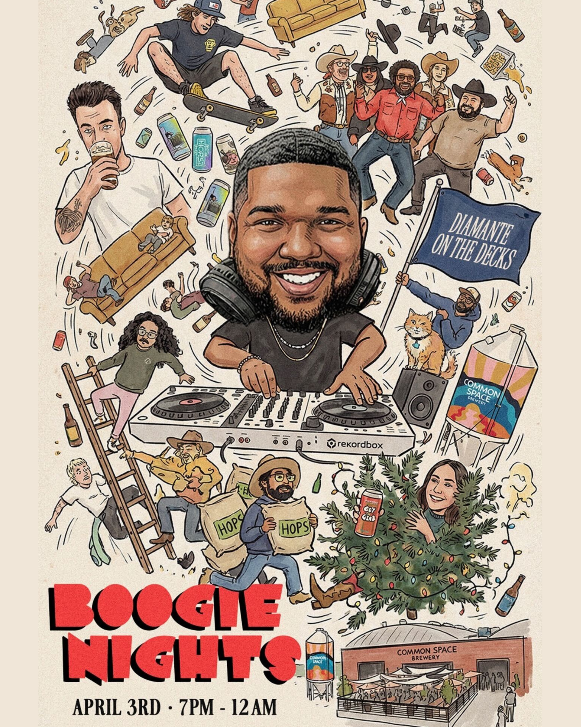 Boogie Night with Diamante