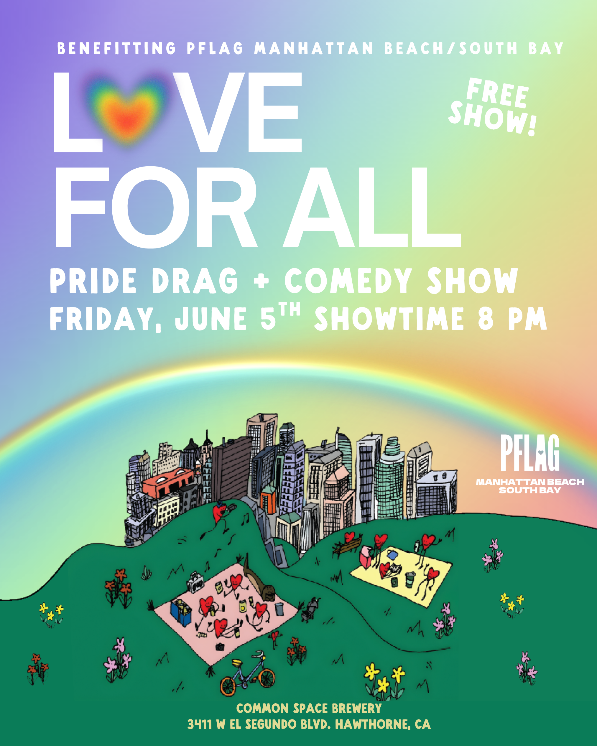 LOVE FOR ALL: Pride Event Hazy IPA Beer Release &amp; Drag Show 2026