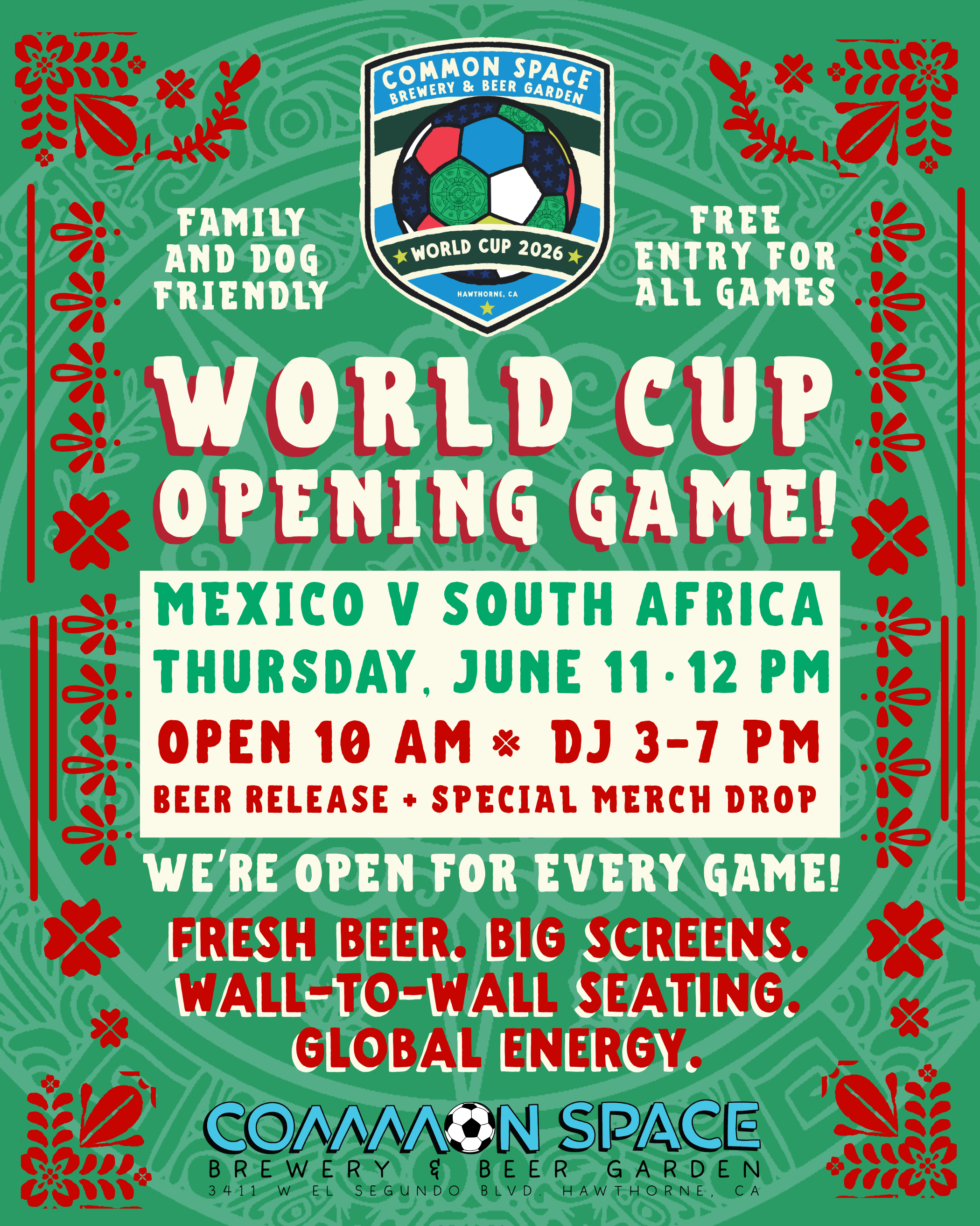 WORLD CUP OPENING DAY  Mexico vs South Africa