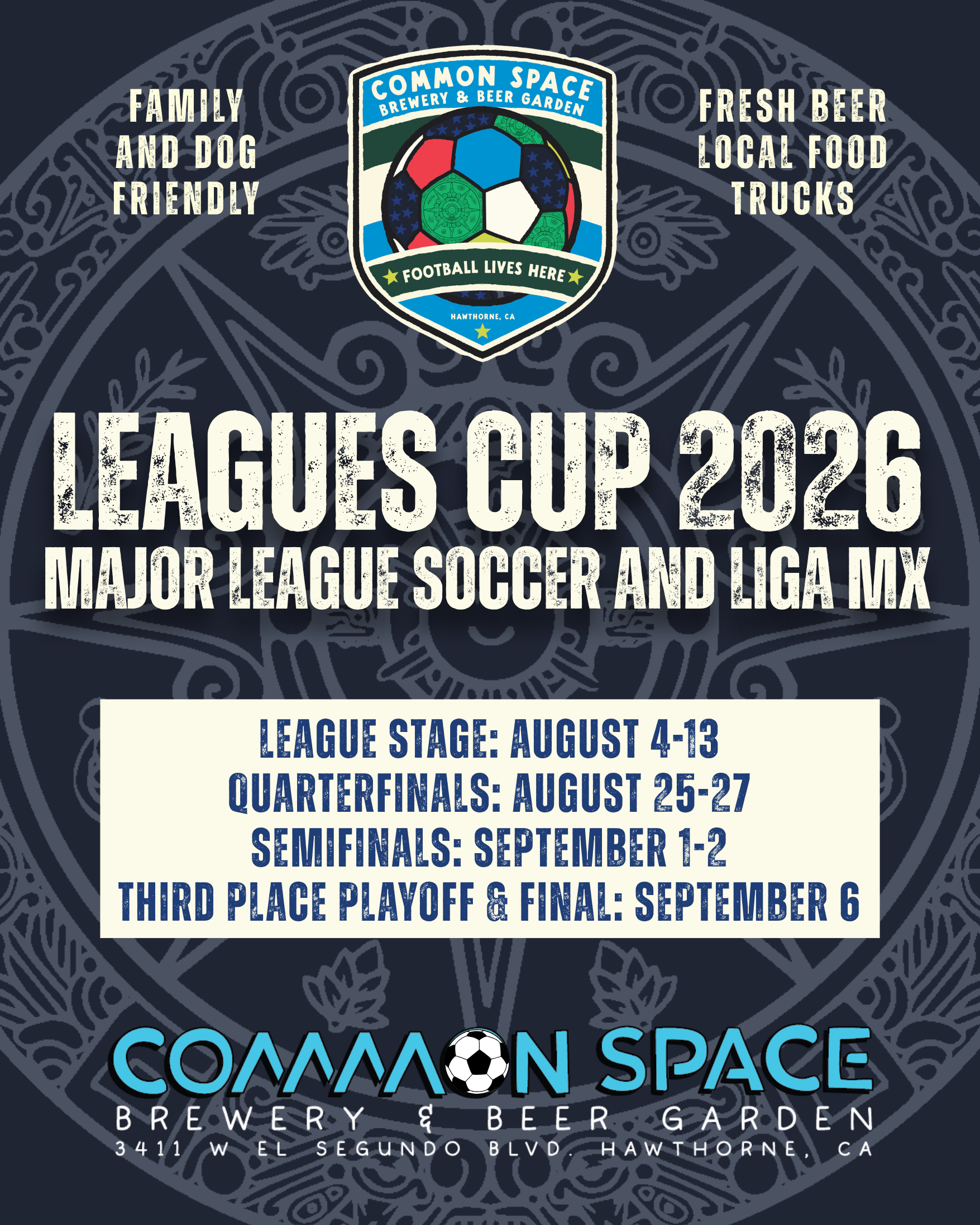 Leagues Cup 2026 at Common Space