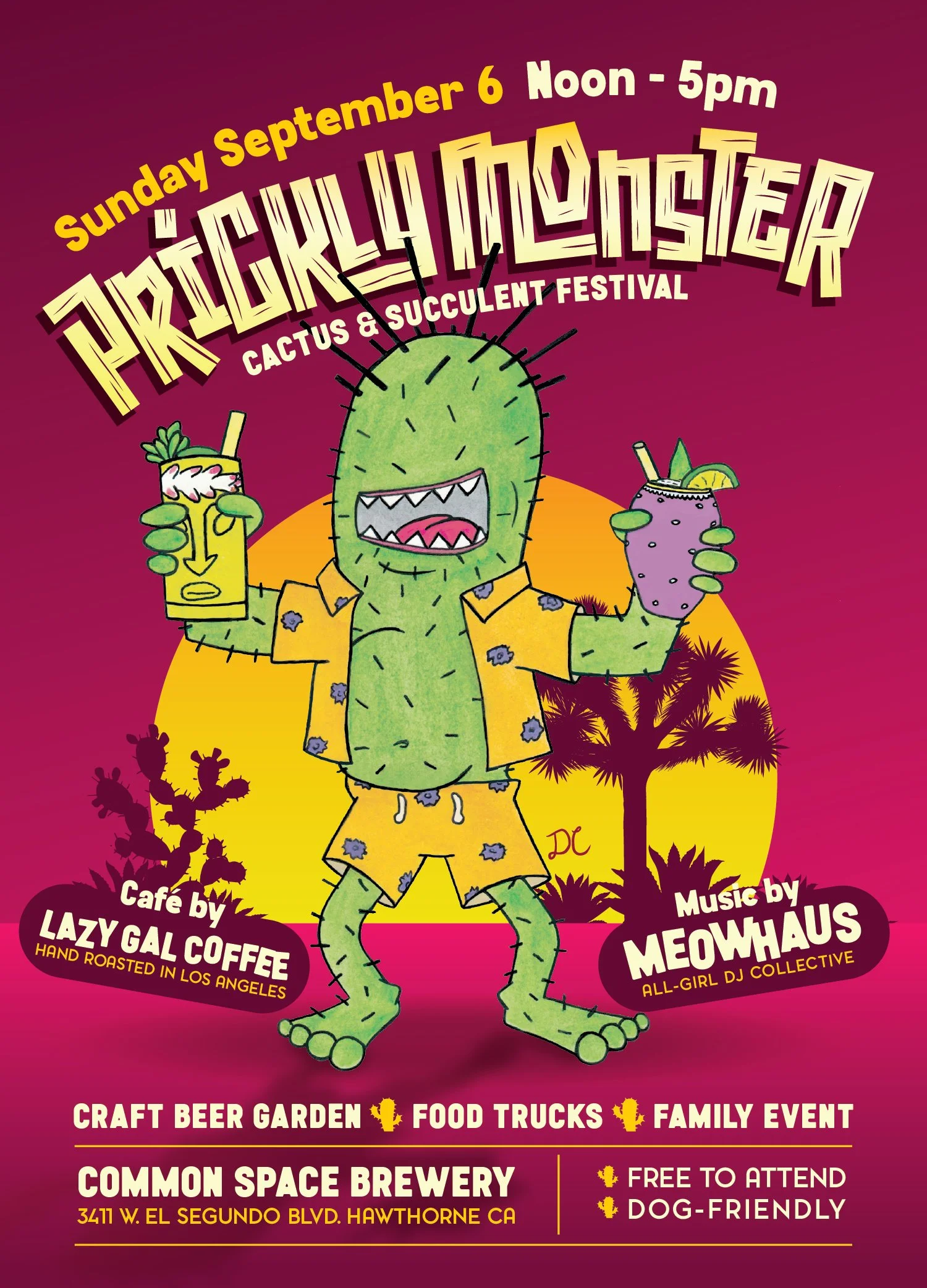 Prickly Monster Cactus and Succulent Festival