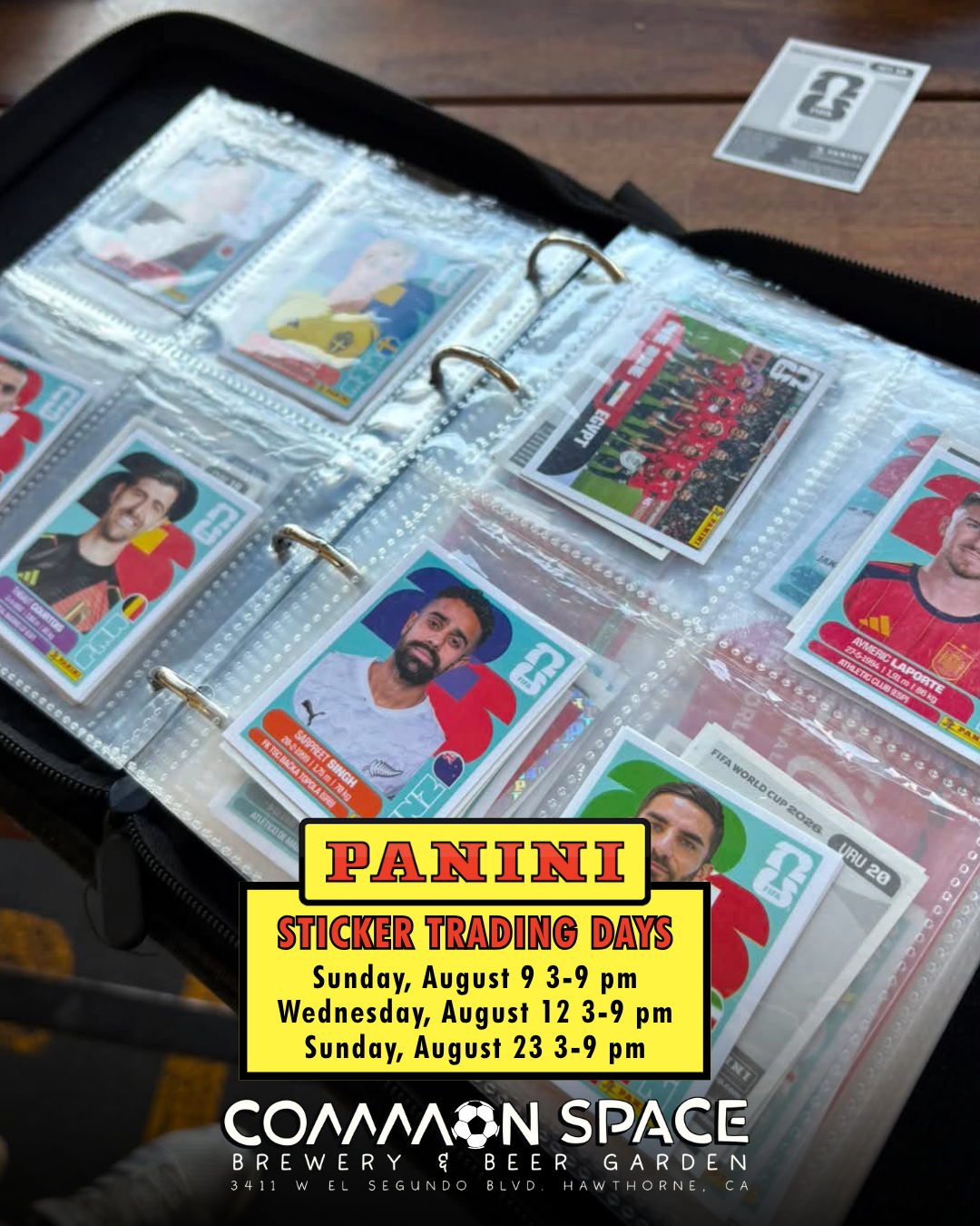 Panini Trading Days