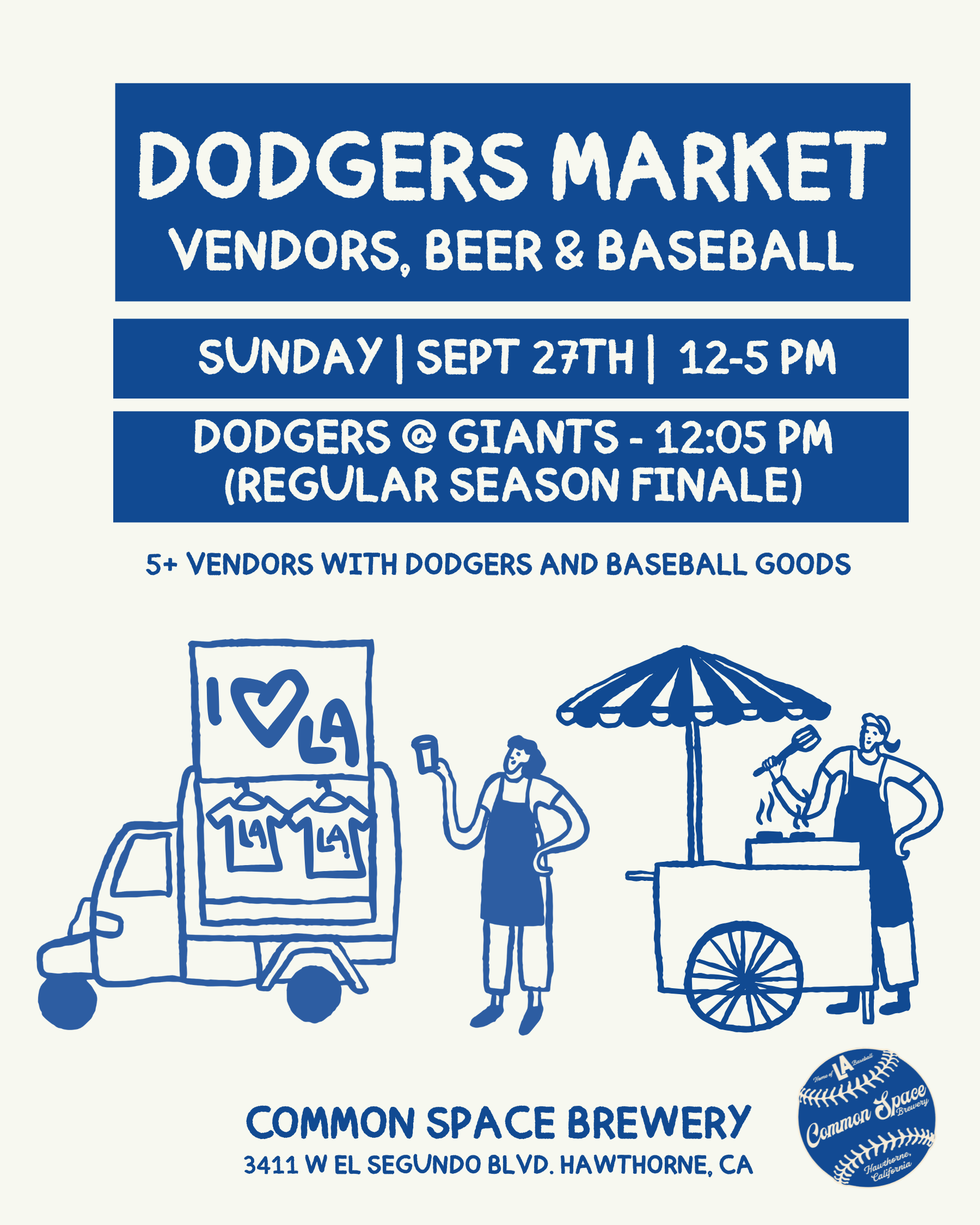 Dodgers Vendors Market