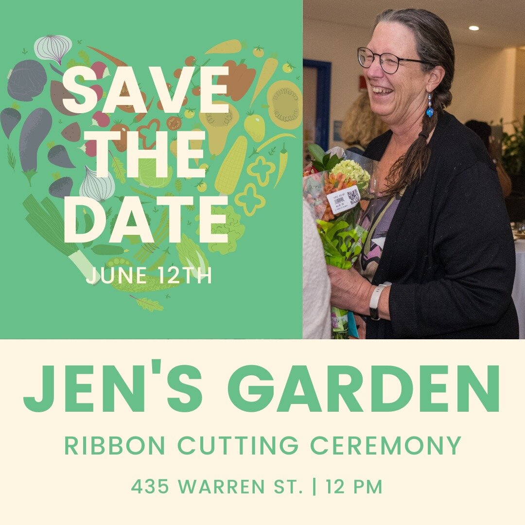 Save the Date! Bridge is thrilled to be hosting a very special ribbon cutting ceremony to celebrate the installation of Jen's Garden. We hope you'll join us on Monday, June 12th at noon!