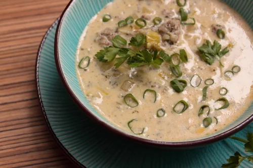 Winterliches Porreesüppchen