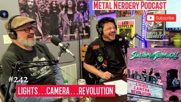 Latest Podcast is on the YouTubes or YouBoobs if ya like. Check it out. Link in Bio
#podcasting #youtubepodcast #metalrules #suicidaltendenciesband #albumreview #lightscamerarevolution