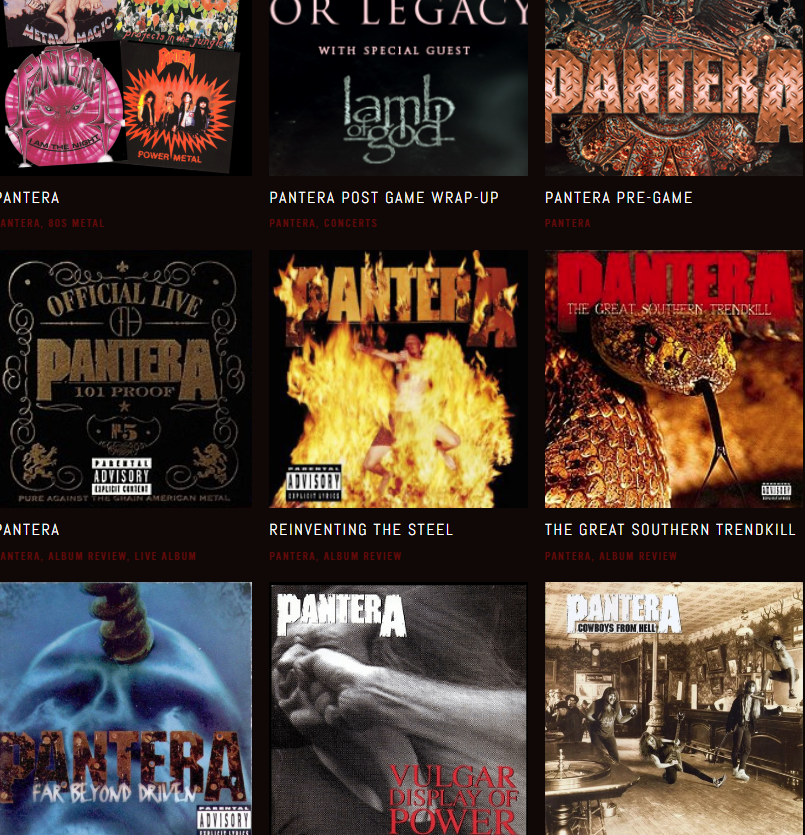 Pantera Episodes