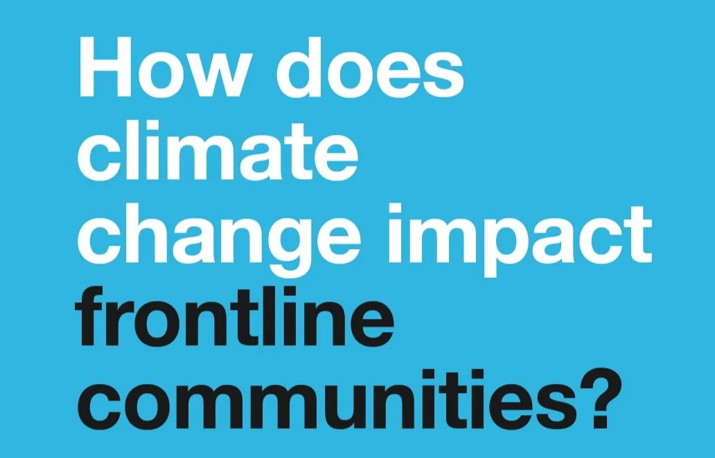 Let's Talk About #ClimateJustice