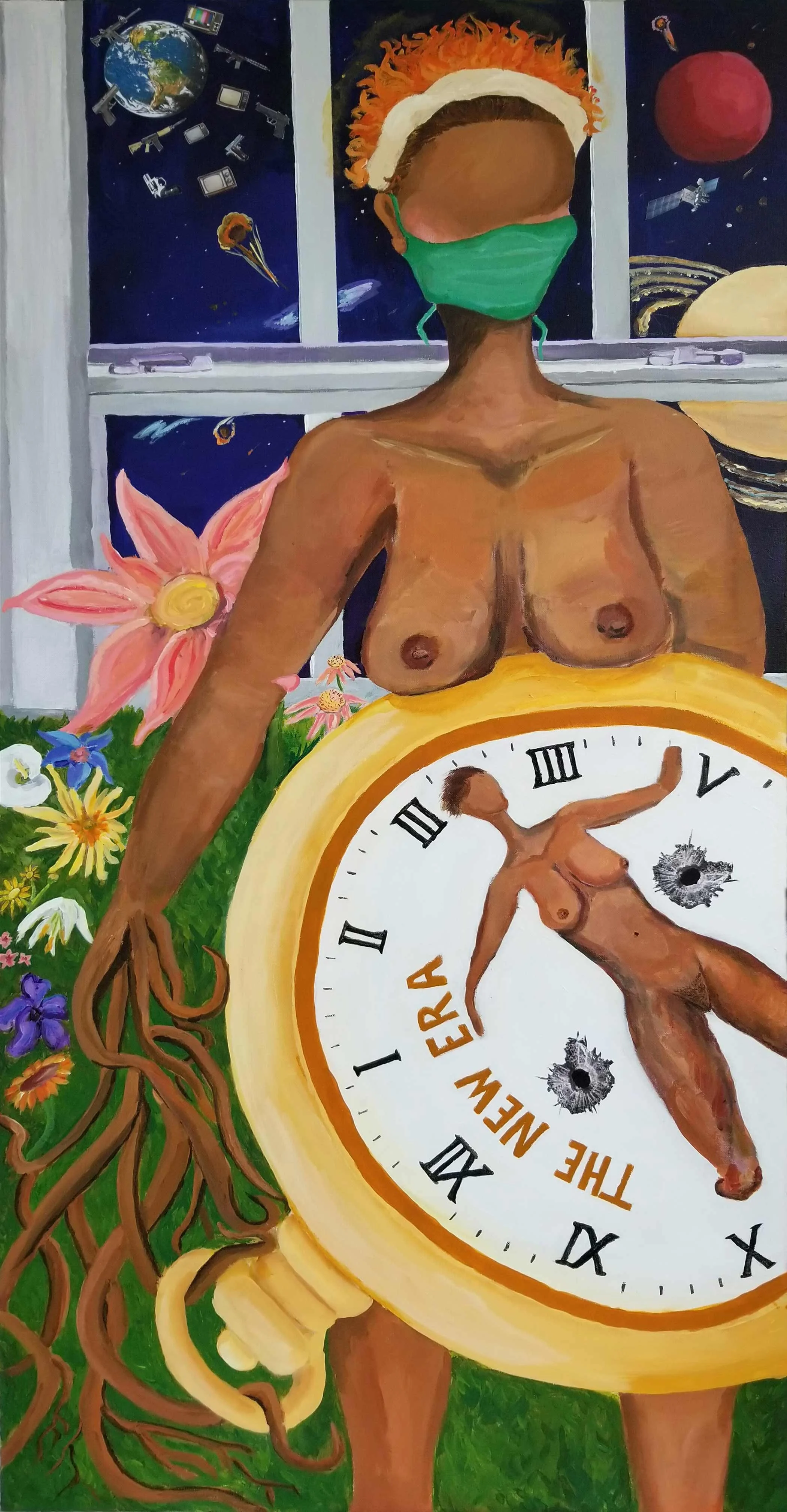She Stands Against Time 