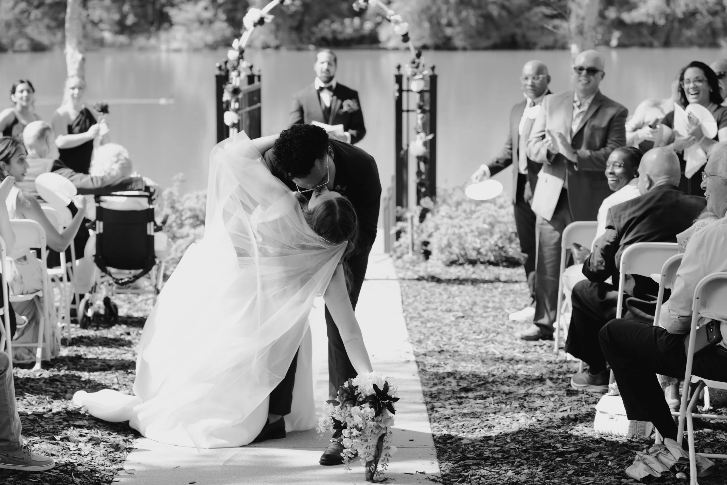 Atlanta wedding photographer capturing couple during ceremony — Gregory Philips Photography