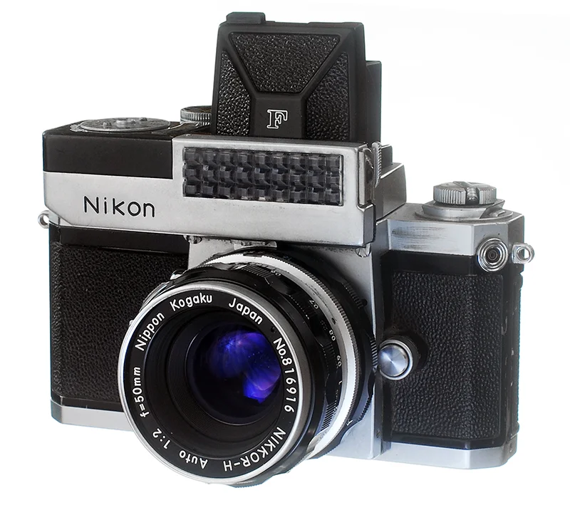 Nikon F with Waist High and Light Meter 800.jpg