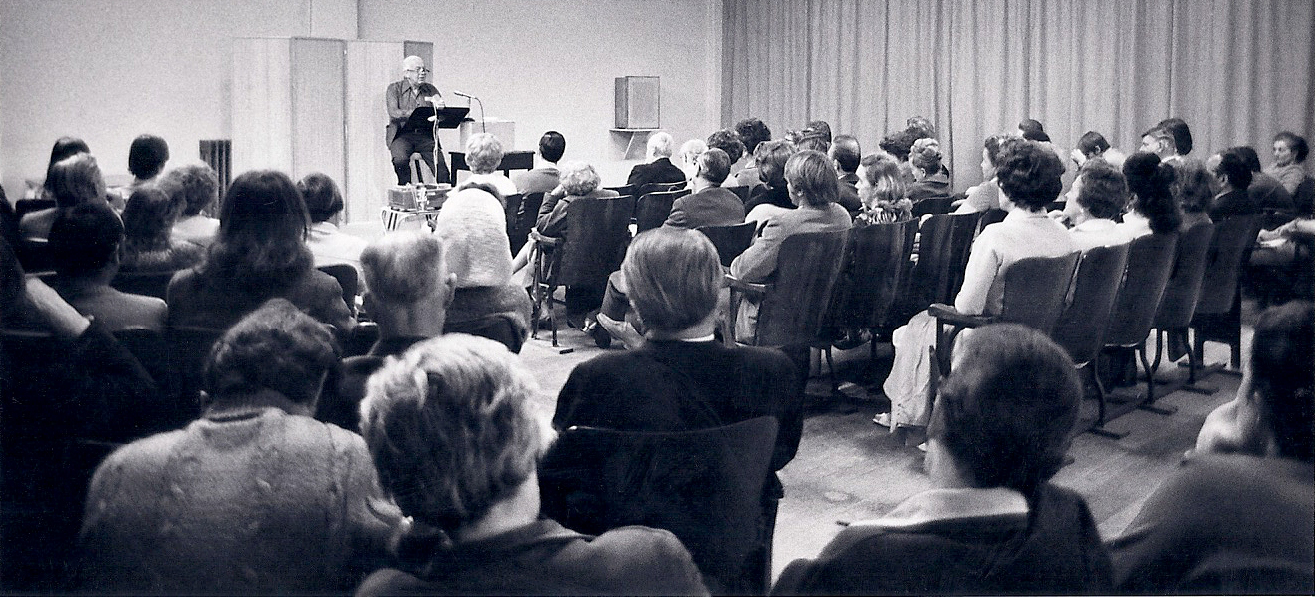 Thane teaching in 1970