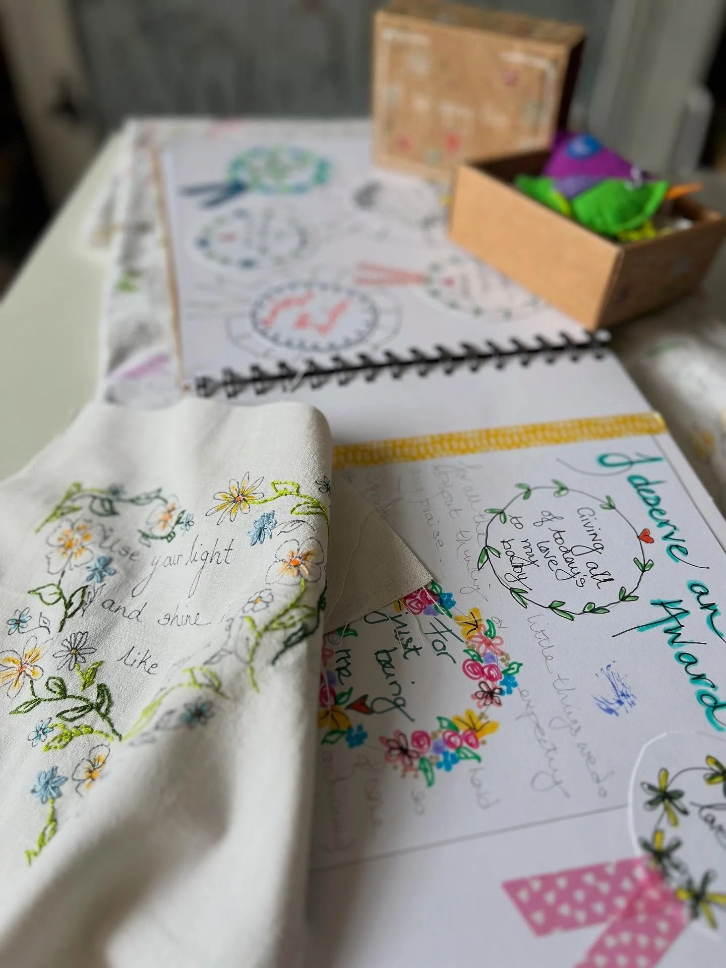 Arts for Health - Tears, laughter and shared experience, that&rsquo;s what we had around the table today at my regular creative session with mothers and staff at @brockingtonpbu  @mpftnhs @artsforhealthmpft 

Mother and baby unit | arts for health | 