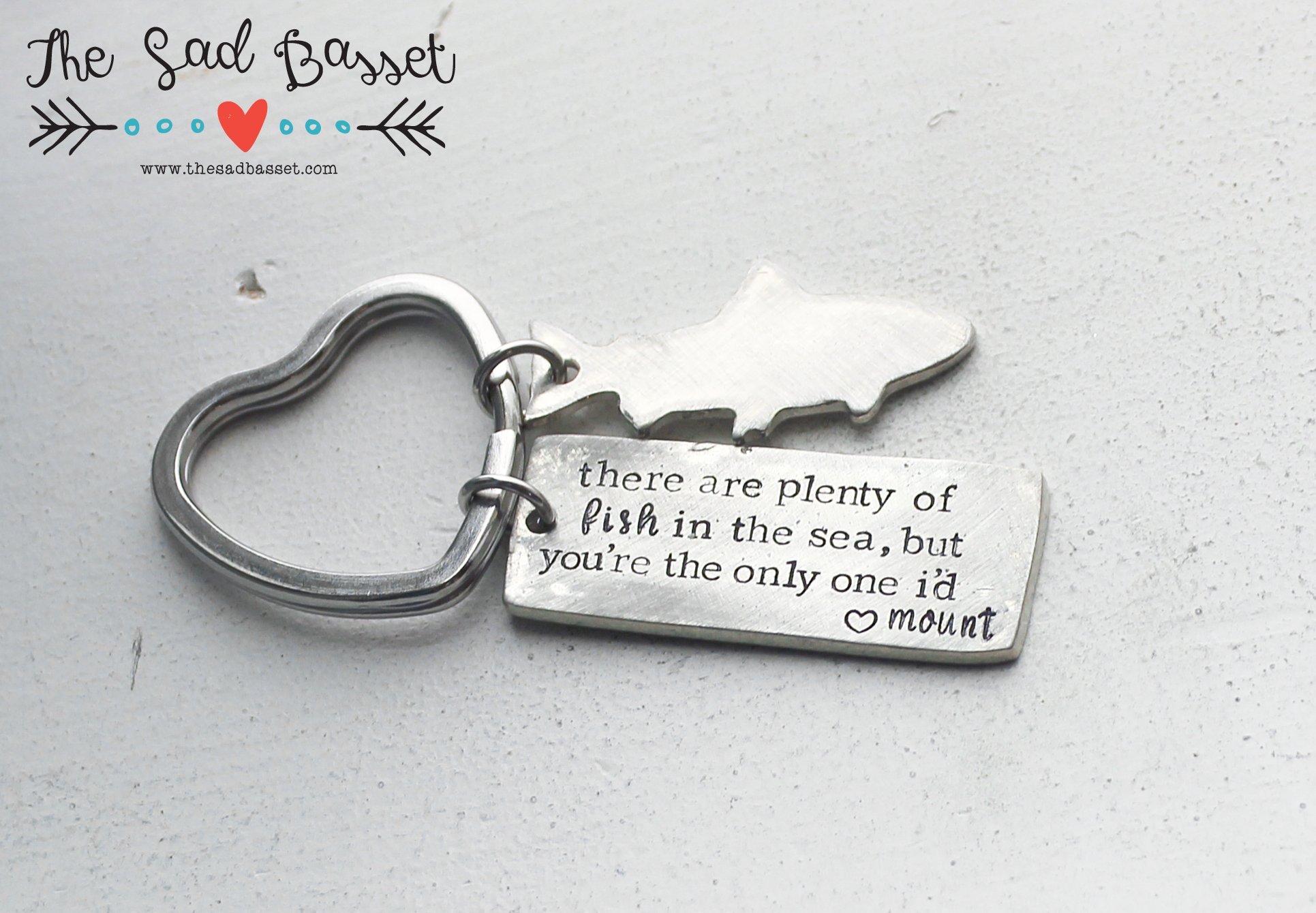There are plenty of fish in the sea, but you're the only one I'd mount keychain