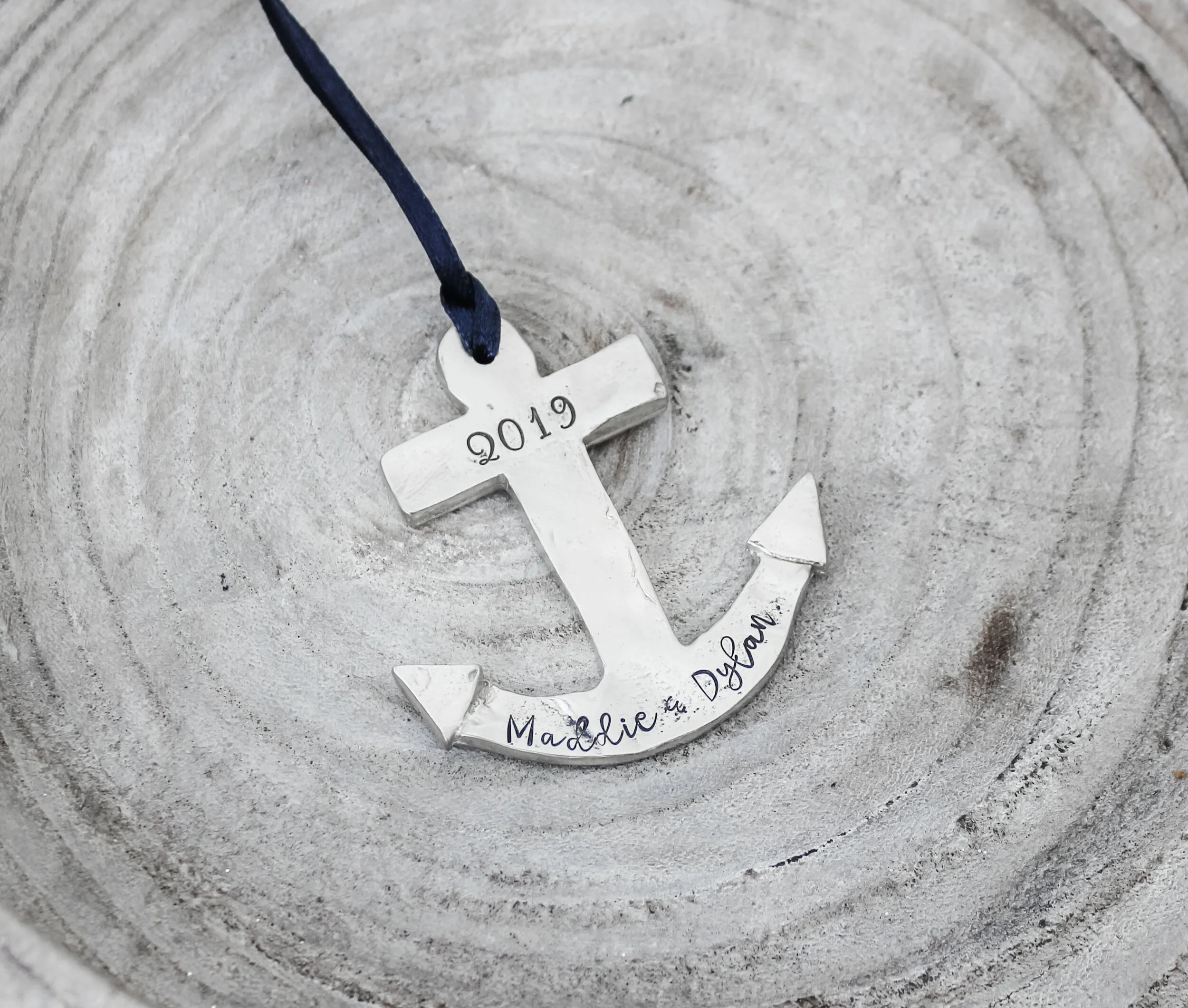 military anchor Christmas decor
