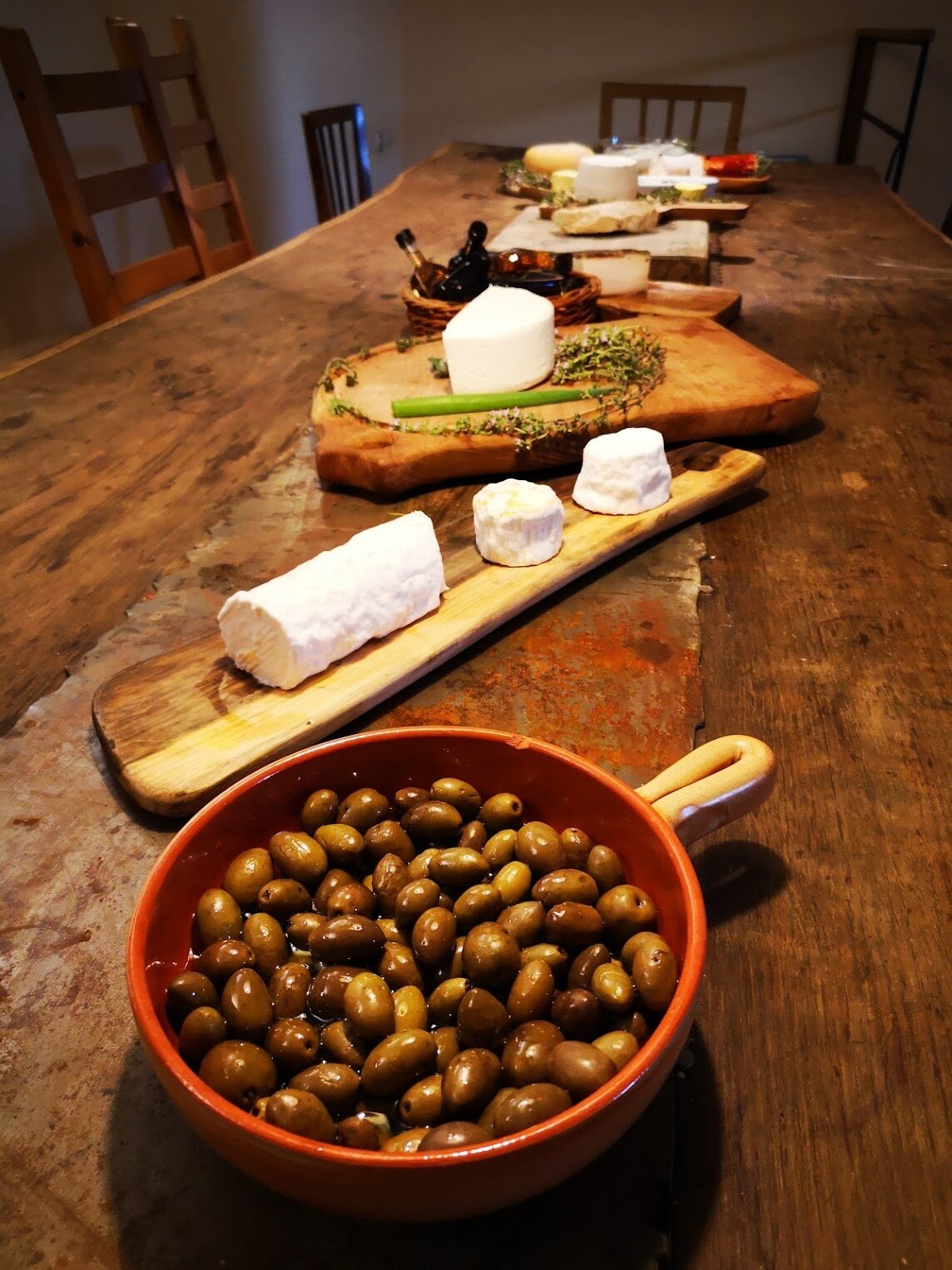 Kumparicka olives and cheese table.jpg