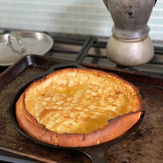 Today on Cucina Quarantena: Nico shows us how to make a Dutch Baby, sort of like a souffl&eacute;/crepe. Find the video on my FB page:https://www.facebook.com/adventureswithsarah/videos/553446228635230/#cooking #cookingwithkids #cucinaquarantena 