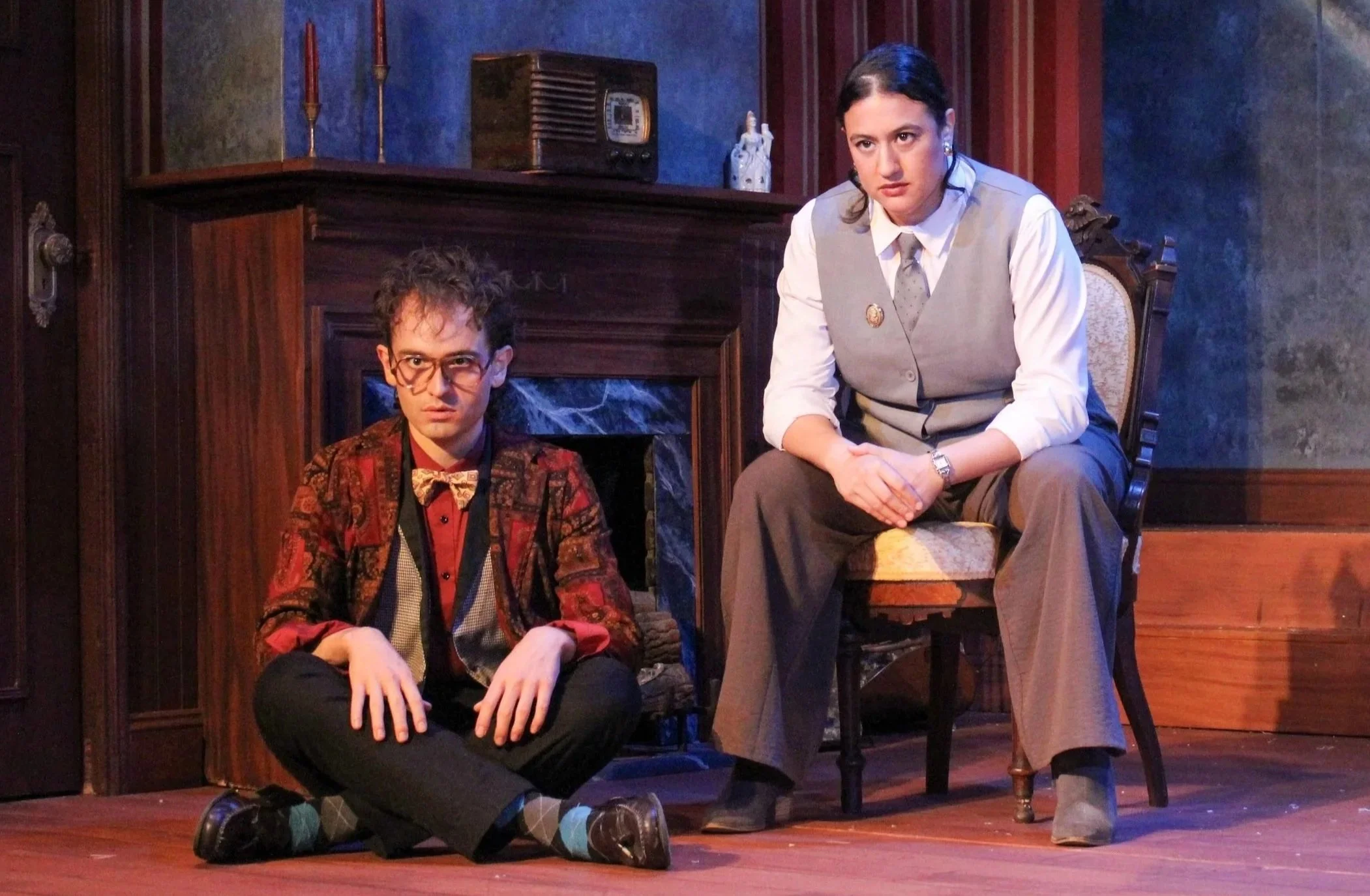   The Mousetrap  at The Barnstormers Theatre Dir. Dori Robinson with Matty Balkum Photo courtesy of The Barnstormers Theatre  