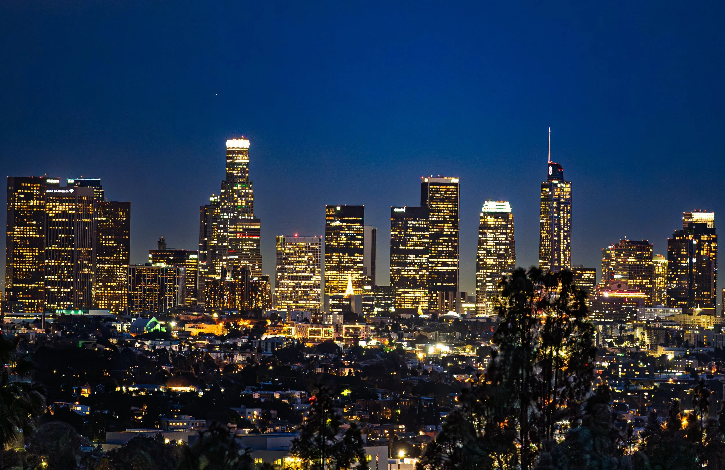 LA Skyline desde el Observatorio Griffith