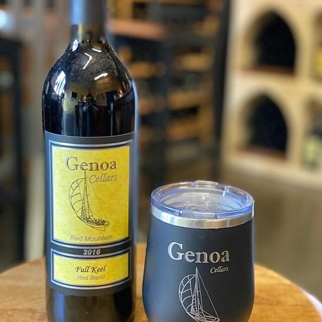 Some wonderful insulated wine tumblers we engraved for a local winery @genoacellars . 
#winery #wine #laserengraved