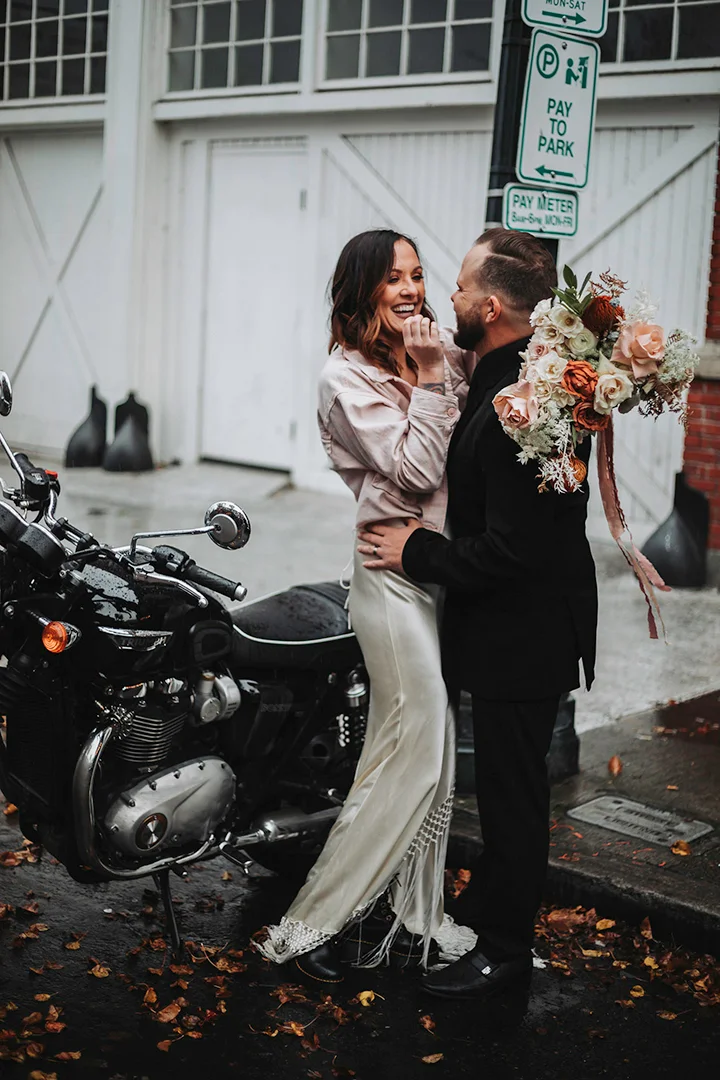 Grungy Inspired Elopement Shoot-Portland Oregon