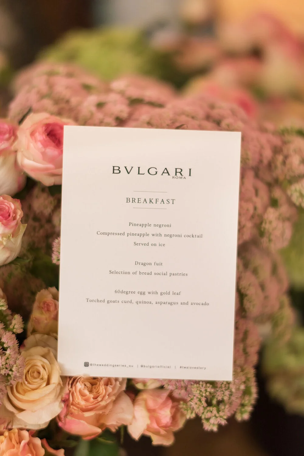 Bulgari Pacific Fair Media Breakfast