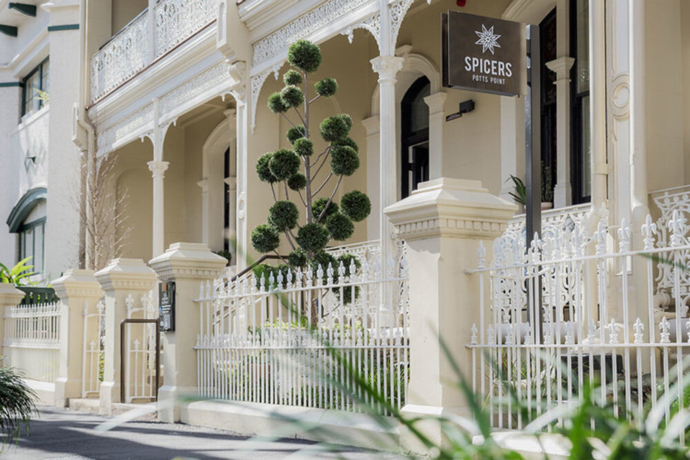 Luxurious inner city boutique hotel Spicers Potts Point