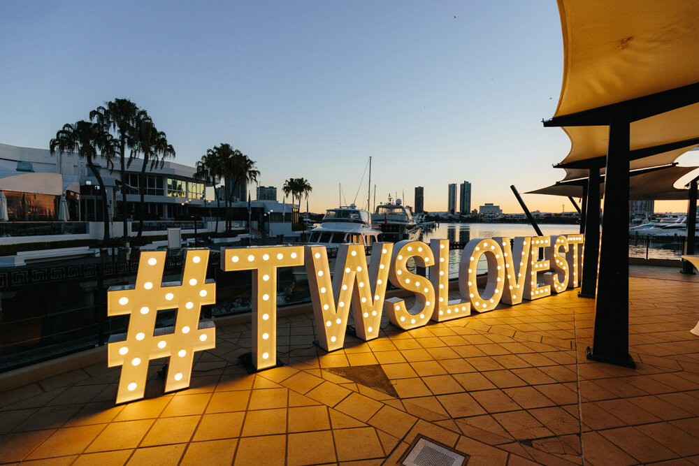 #TWSLOVESTORY radiated from the magnificent waterways at sunset
