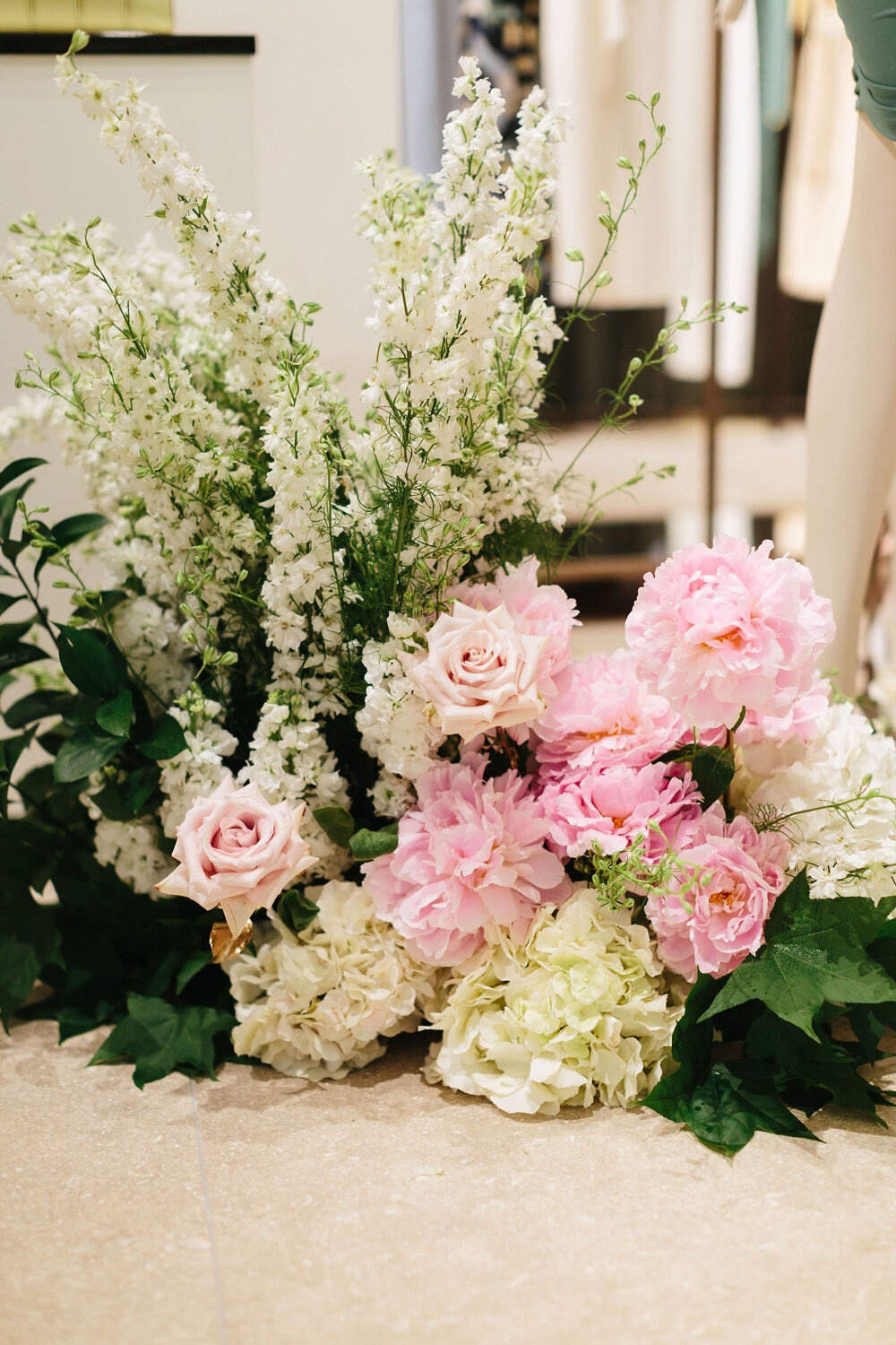 Exquisite floral detail created by Mikarla Bauer for The Wedding Series