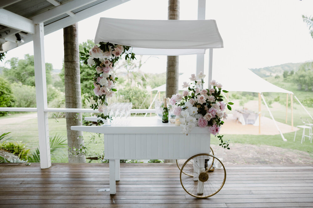 Introducing TWS Signature ‘Perrier Jouet’ Champagne Cart. Available exclusively at our weddings and events in 2018.