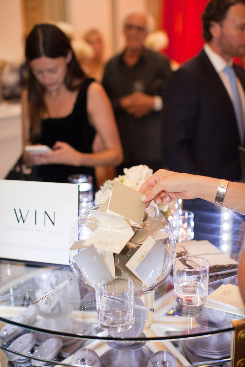 Guest entries for a chance to take home a precious stone from Fairfax &amp; Roberts and a deluxe gift box from Dior