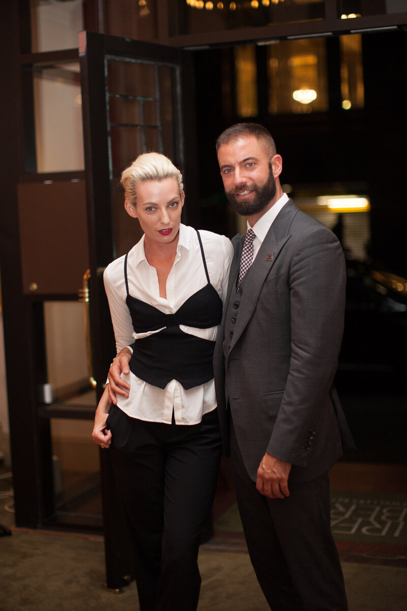Naomi Fitzgerald De Grave and Manuel Olague-Teruel Tom Ford Store in Store Managers at Harrolds