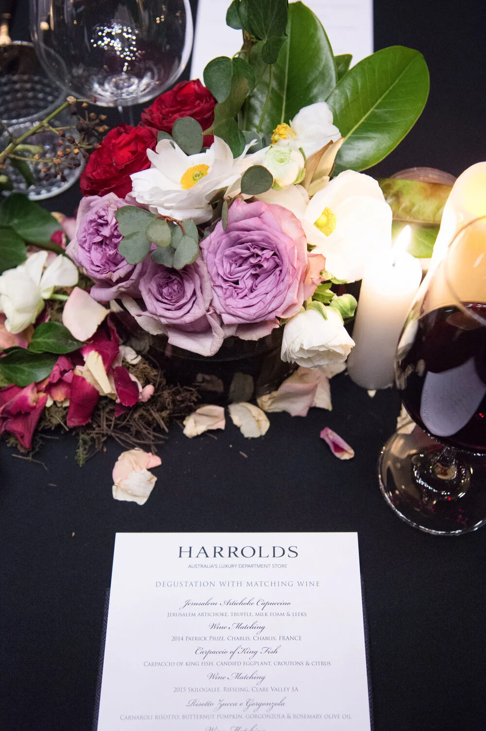 Harrolds Luxury Department Store Pacific Fair Gold Coast VIP Dinner