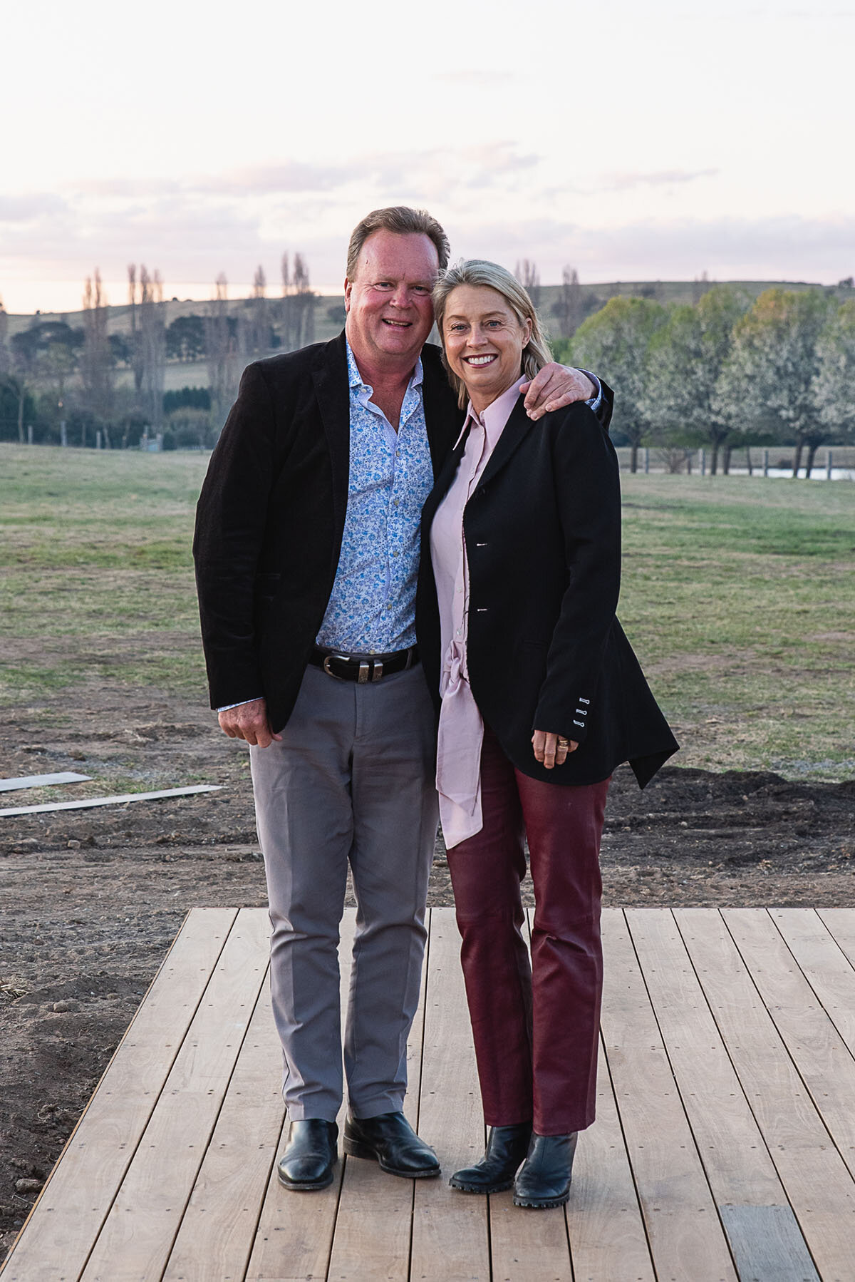 Mona Farm Owners Bill and Belinda Pulver