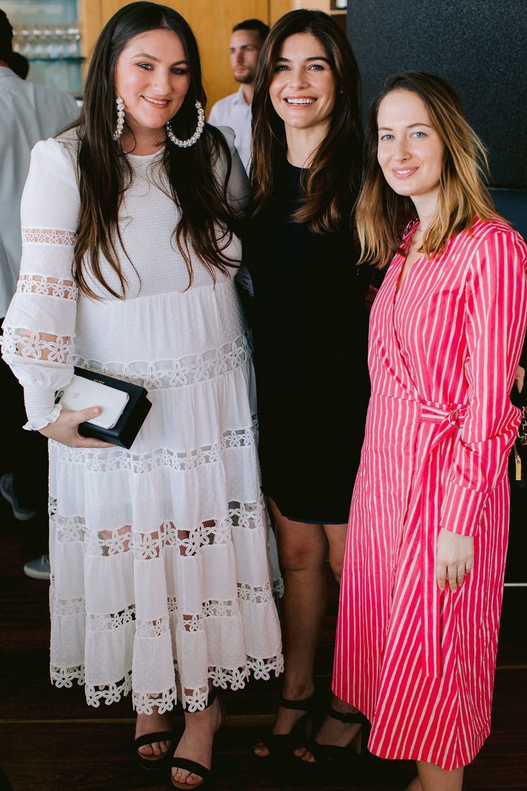 Kashaya Williams of Kashaya&amp; Co with #HRBride Jocelyn Petroni and Vogue’s Danielle Gay