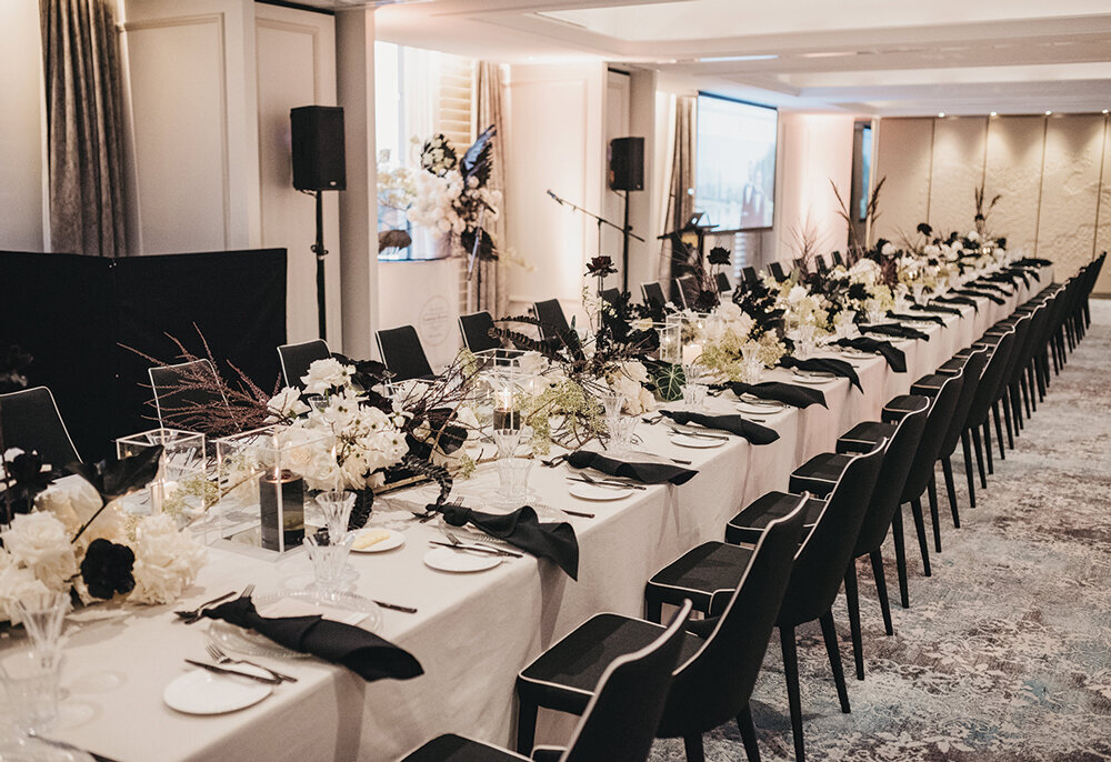 The Drawing Room dinner styled by BNT Management