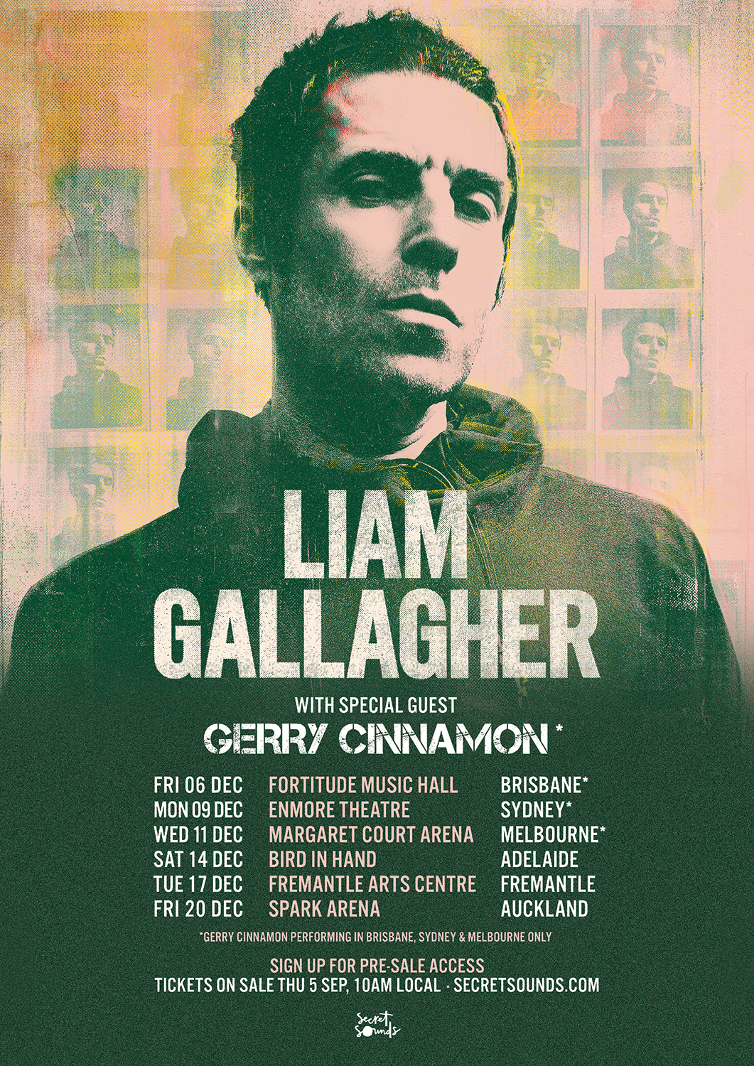 Liam Gallagher - 2019 Australian Tour