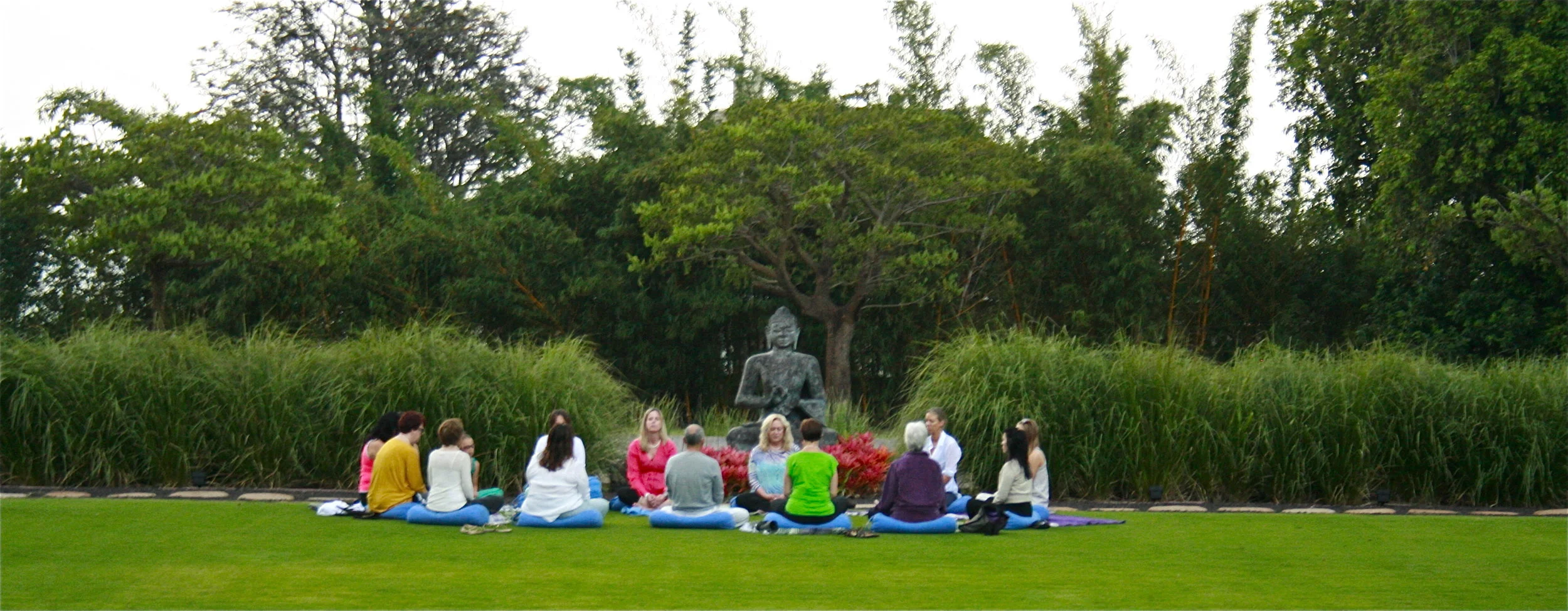 Lumeria Maui Retreat Group Meditation