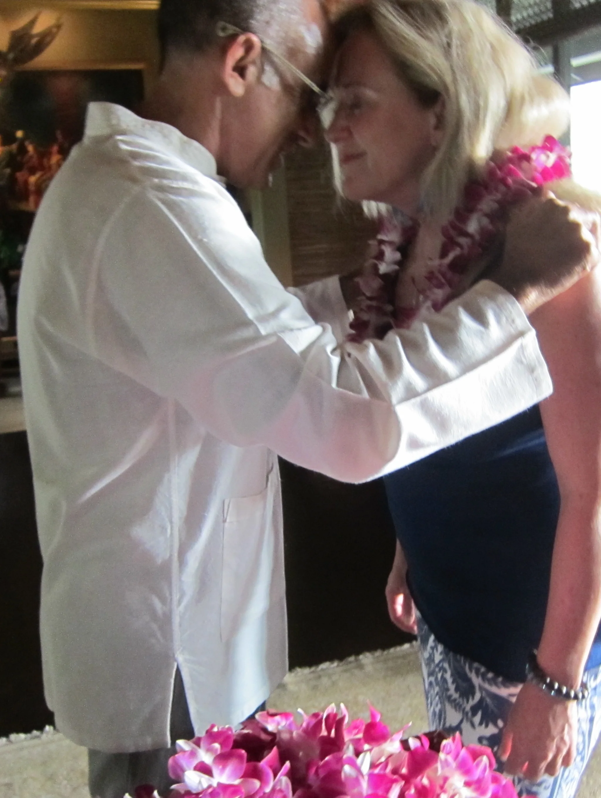 Lumeria Maui Retreat welcoming ceremony 