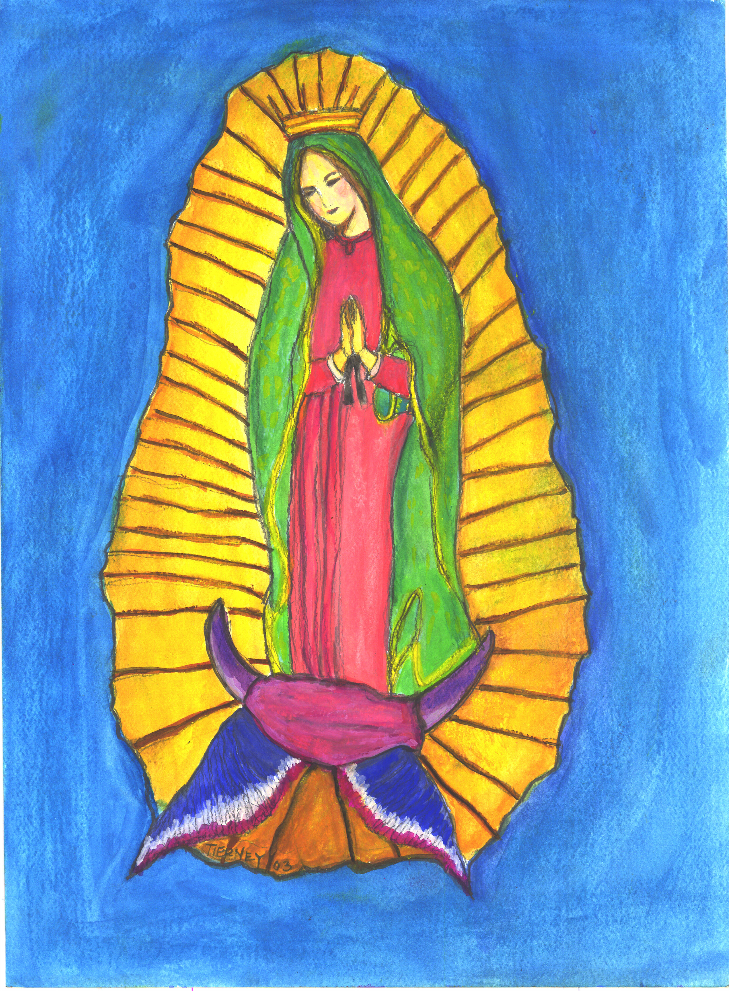 La Virgin de Guadalupe