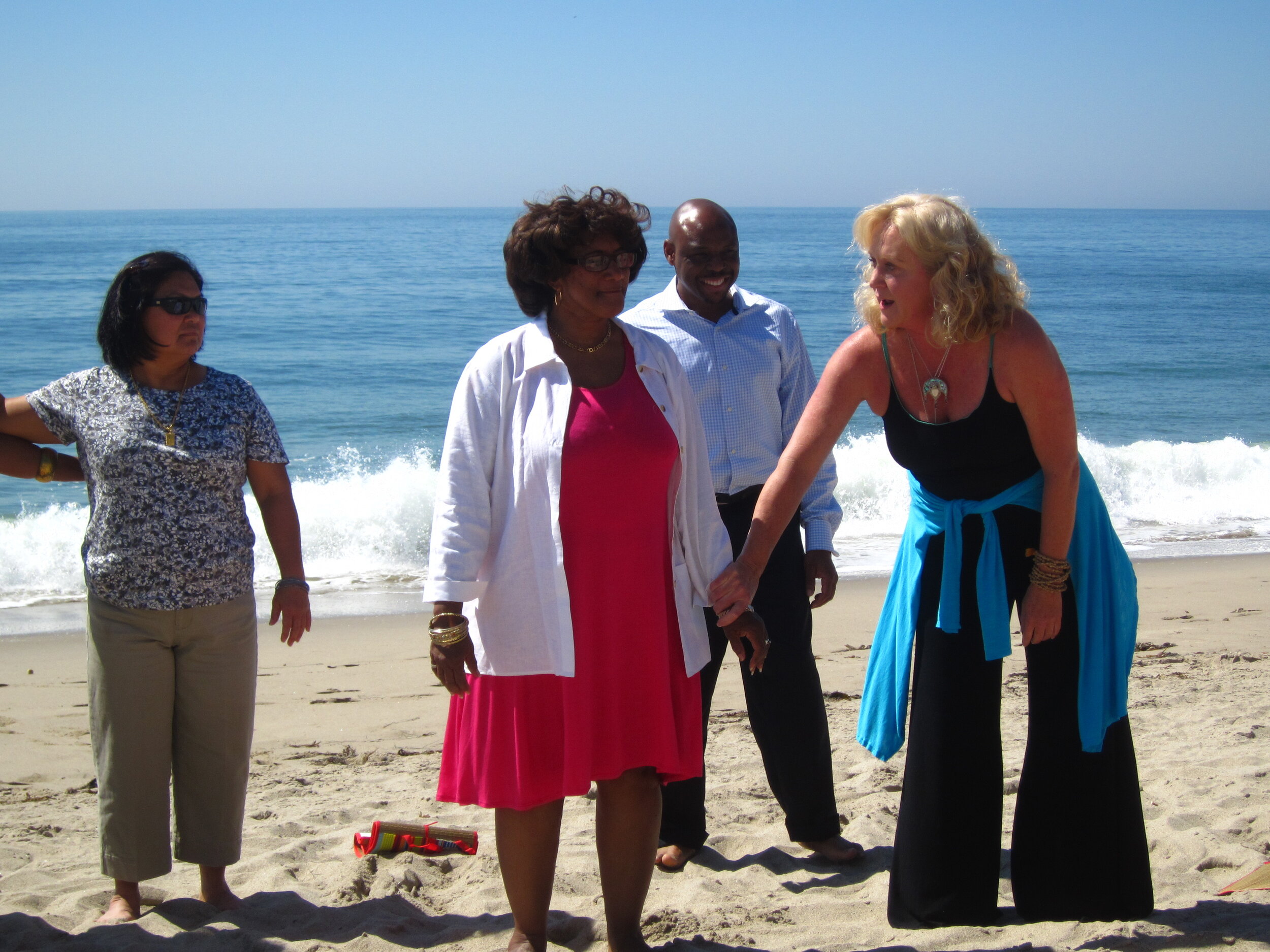 YWCA team ceremony