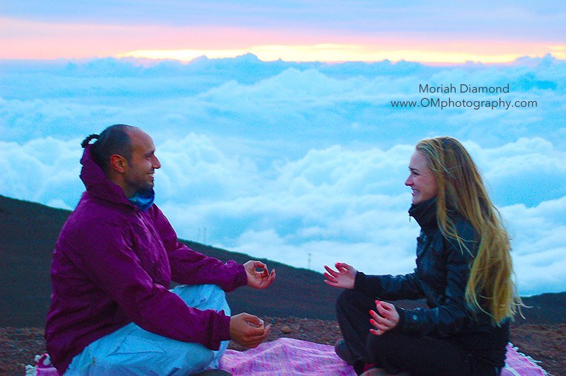 Maui retreat guests top of the world!