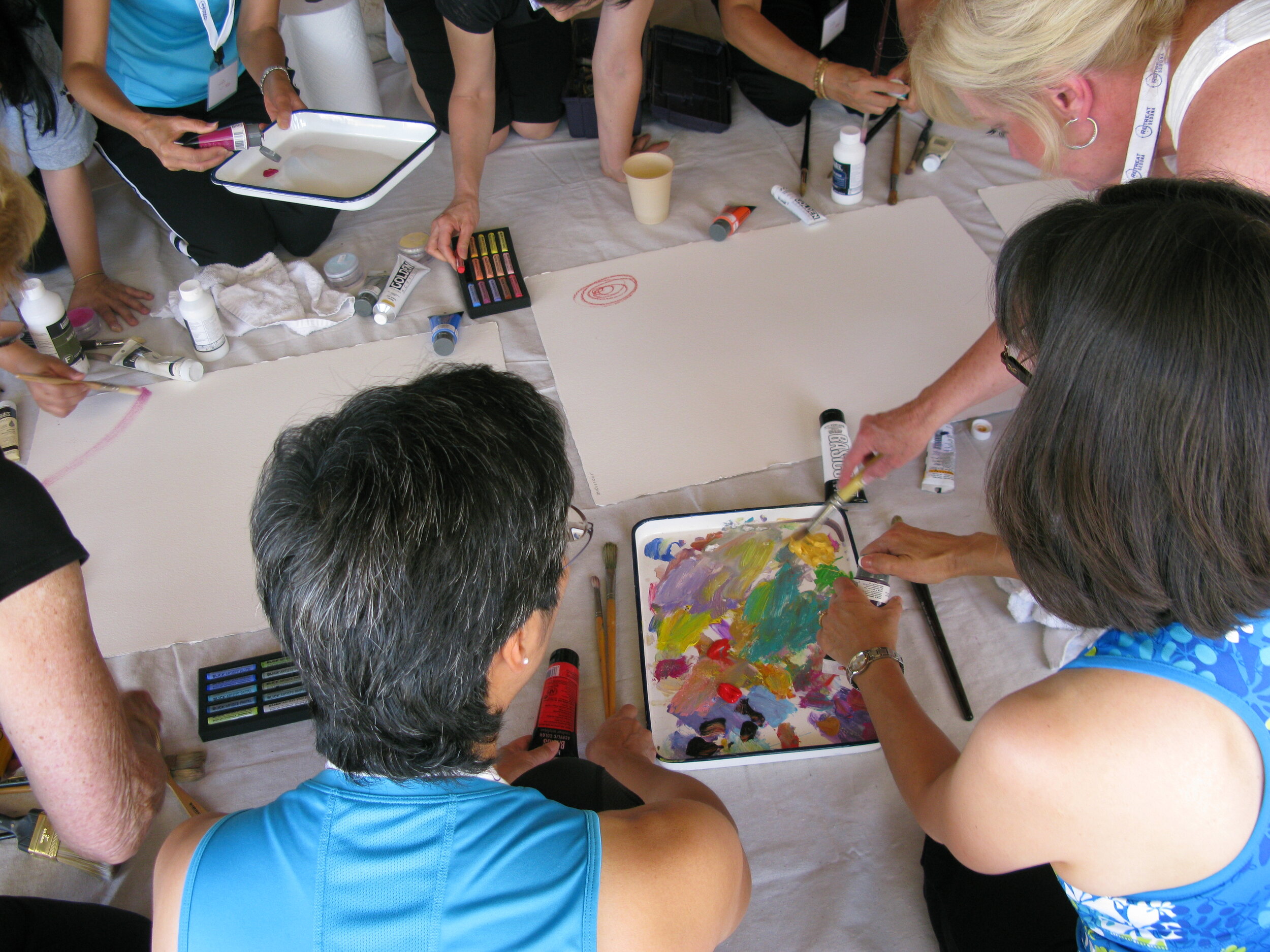 Joshua Tree Goddess Retreat Creative Art Exercise